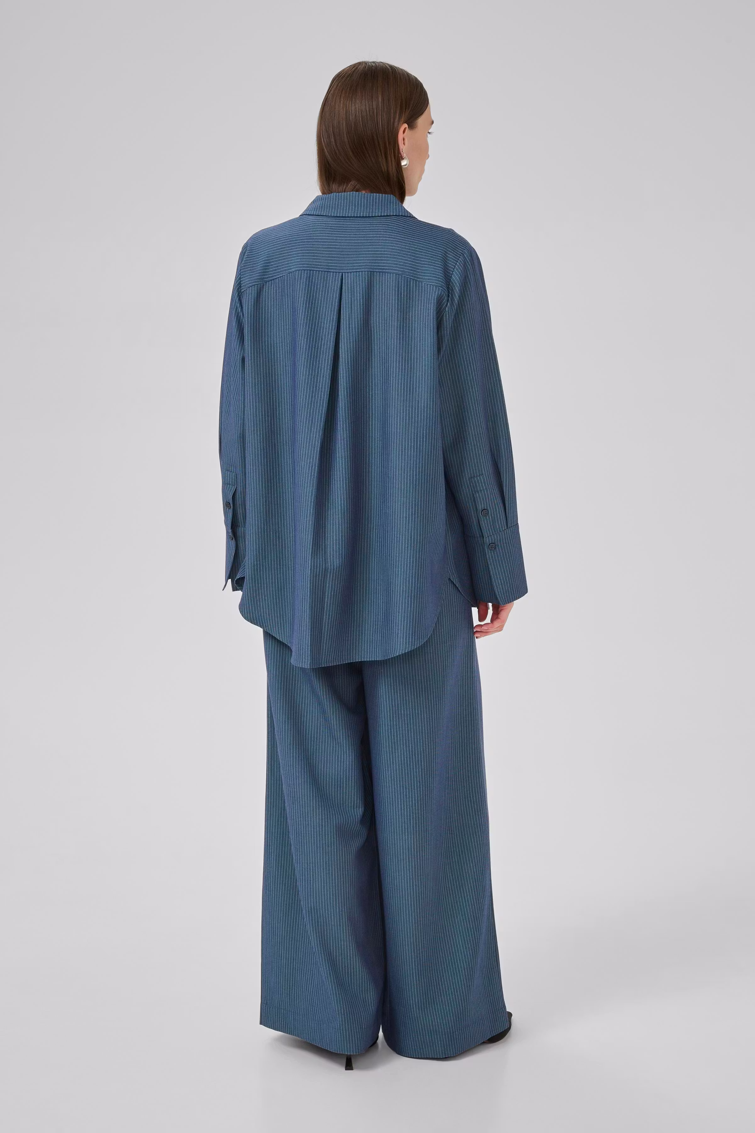 VittaMW Overhemd LOOKBOOK BACK 10705001-108253