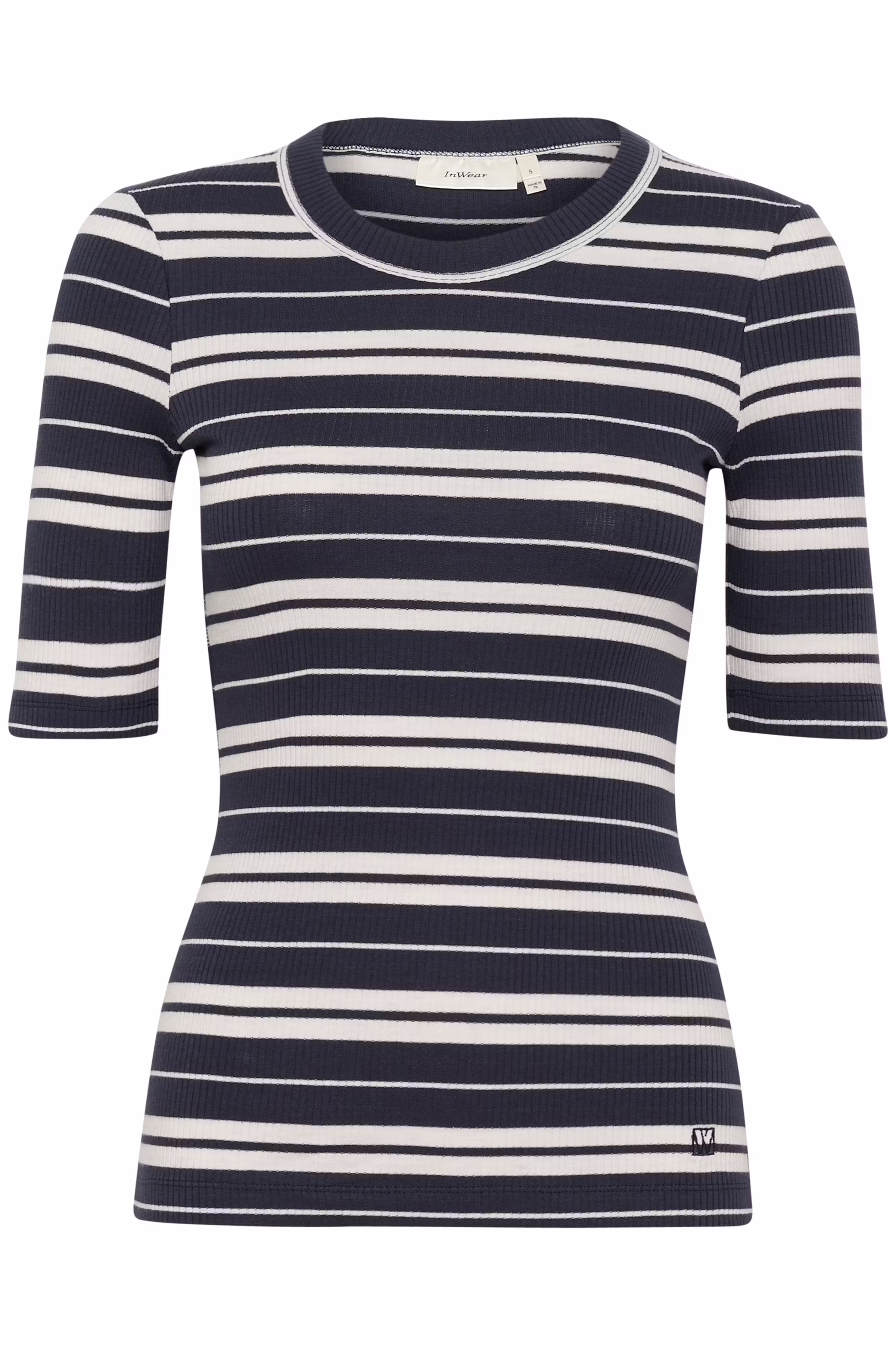 DagnaIW Striped T-shirt LOOKBOOK FRONT 30107269-303827