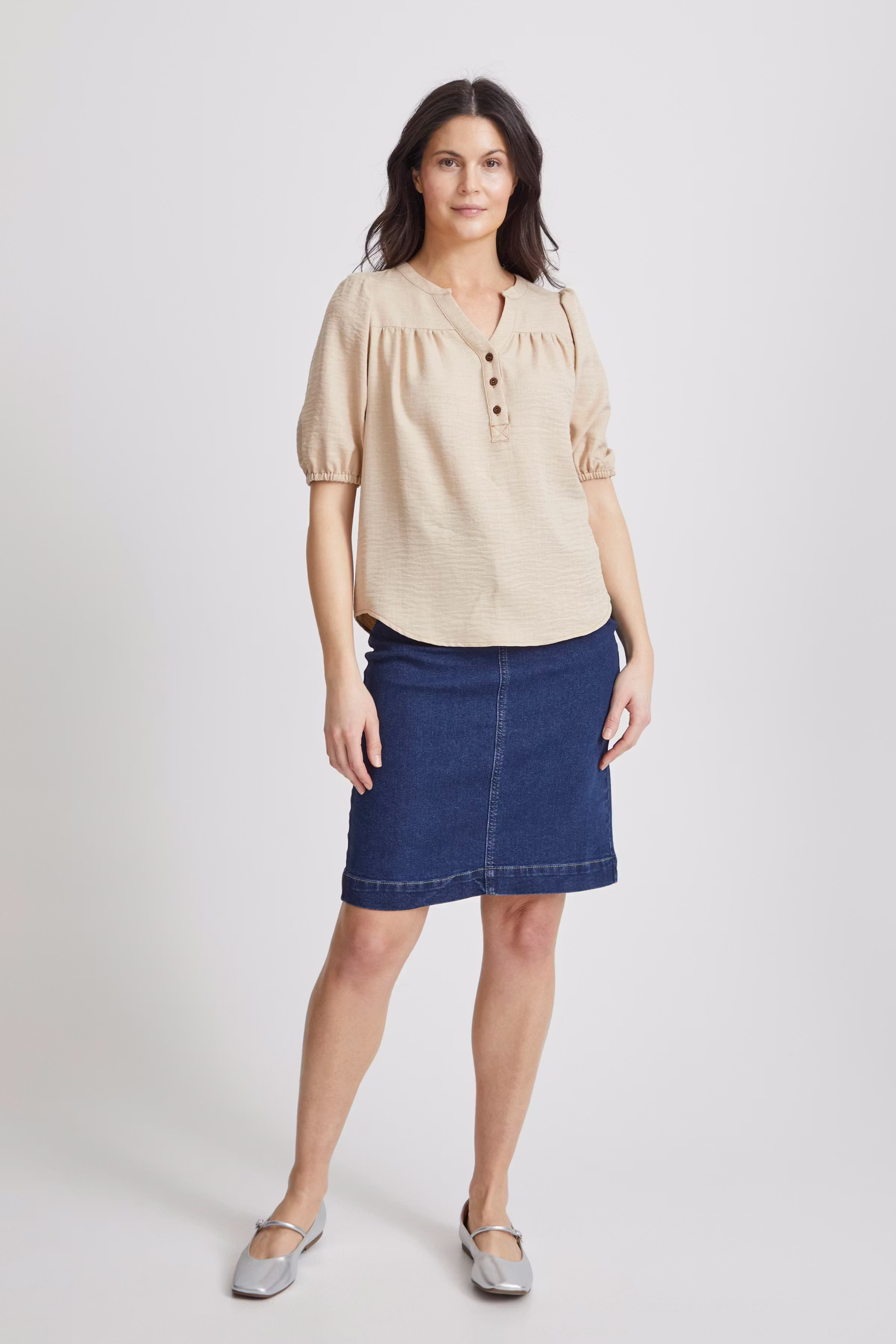 FXDENISA Bluse LOOKBOOK FRONT 20615307-201450