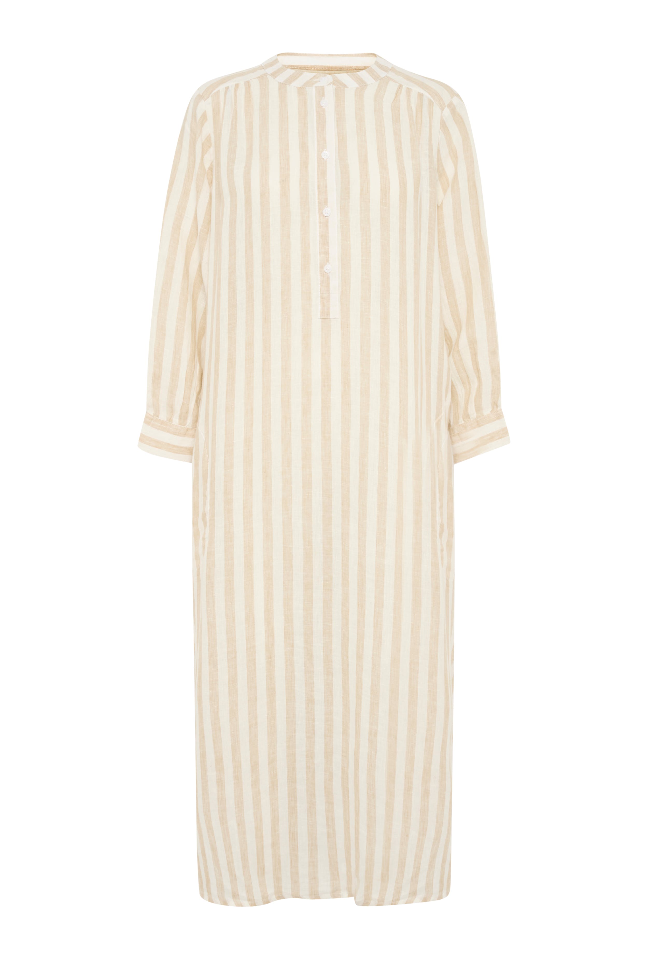 AliaPW Long linen dress PACK FRONT 30307657-302910