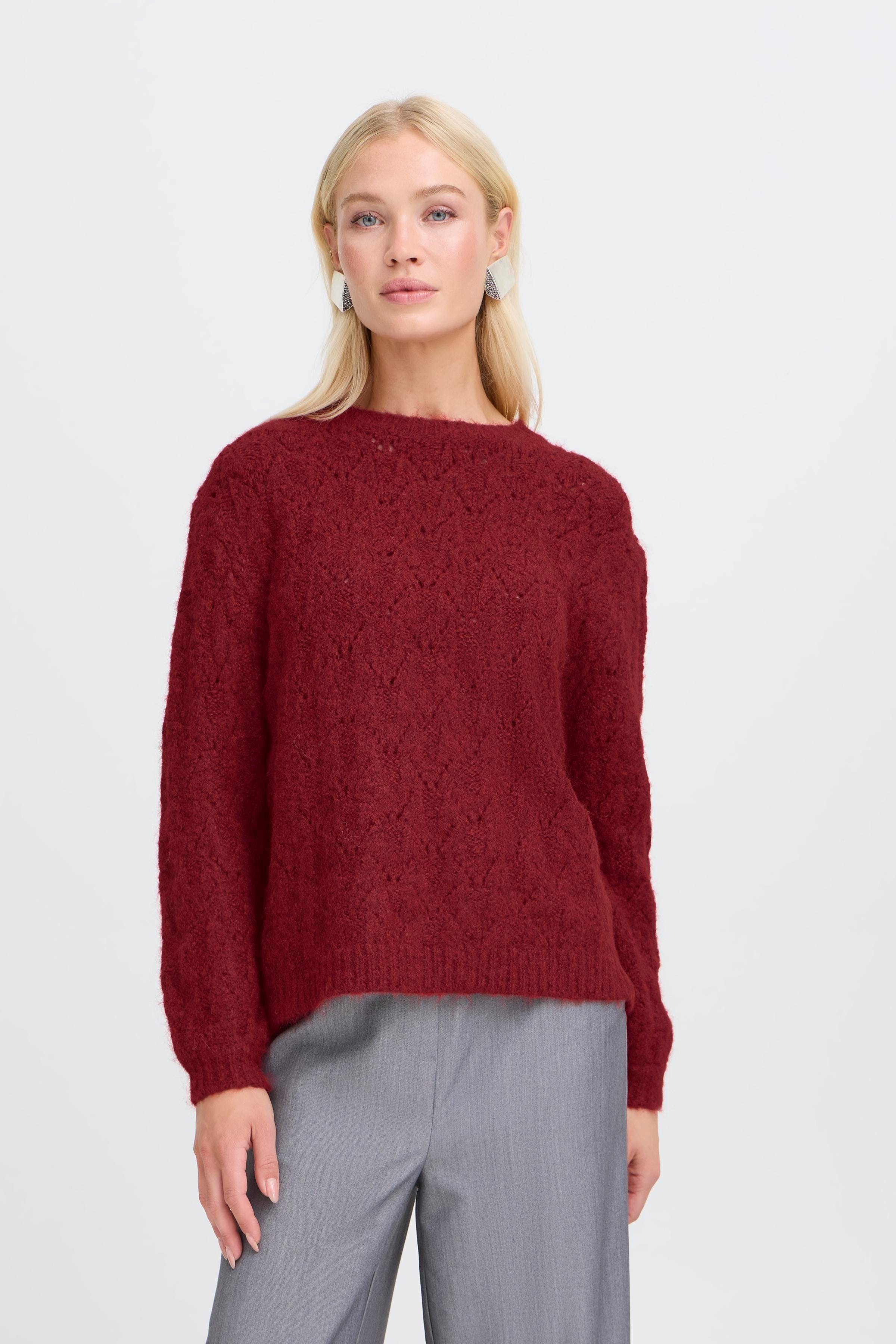 Strikket pullover LOOKBOOK FRONT 20811256-205331