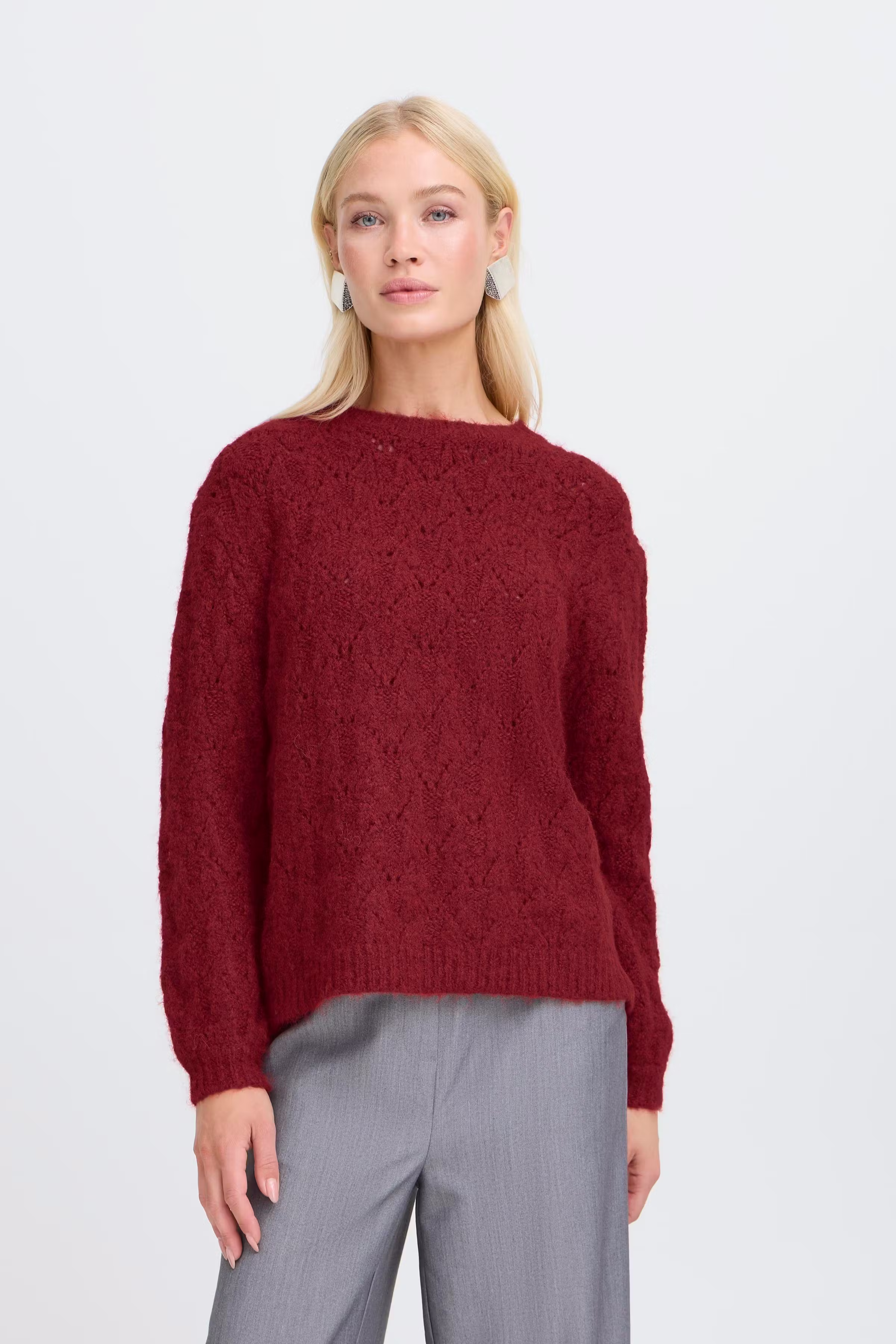 Strikket pullover LOOKBOOK FRONT 20811256-205331