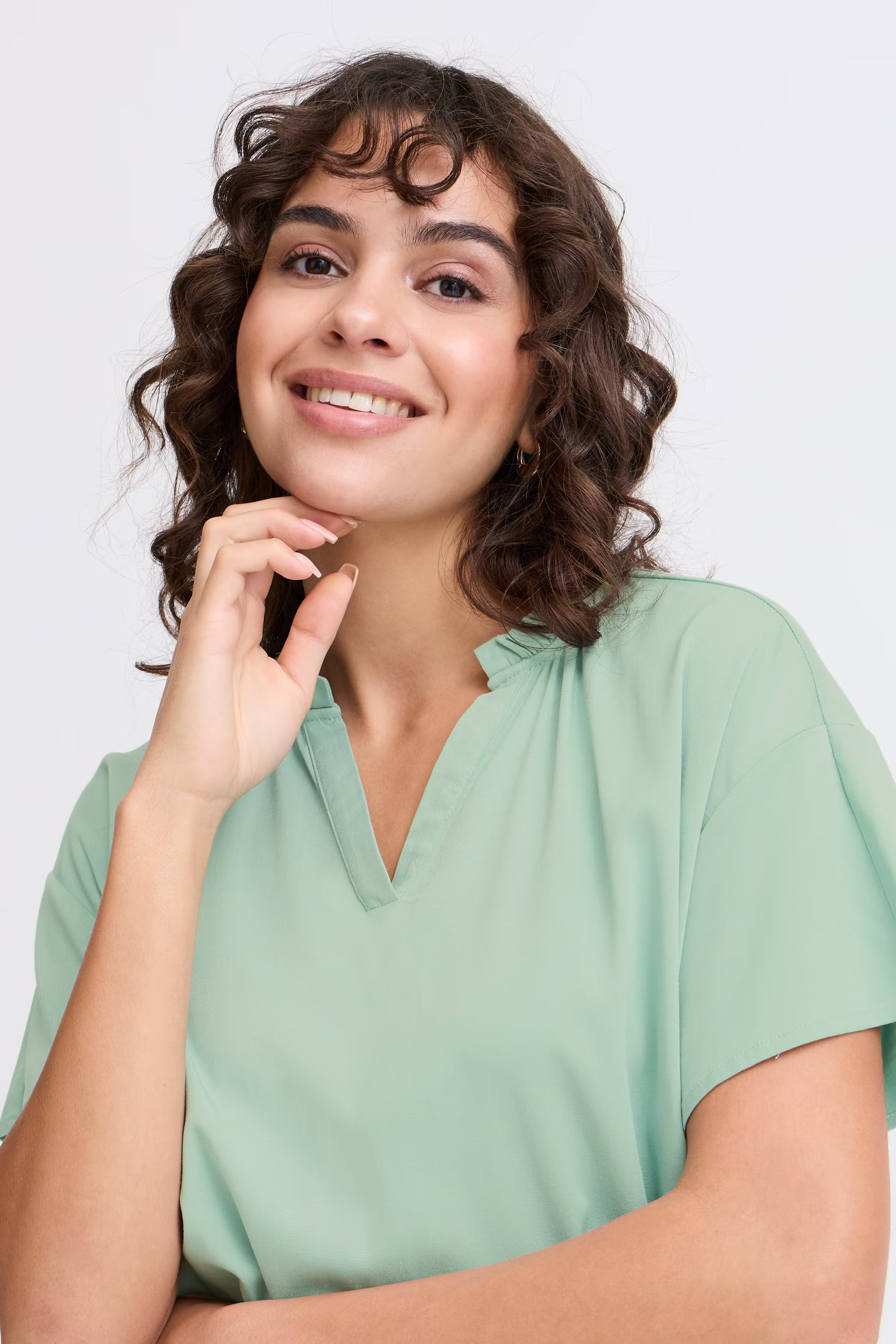 FRJUSTINA BL 1 Blouse met korte mouwen LOOKBOOK DETAIL 20615311-155207