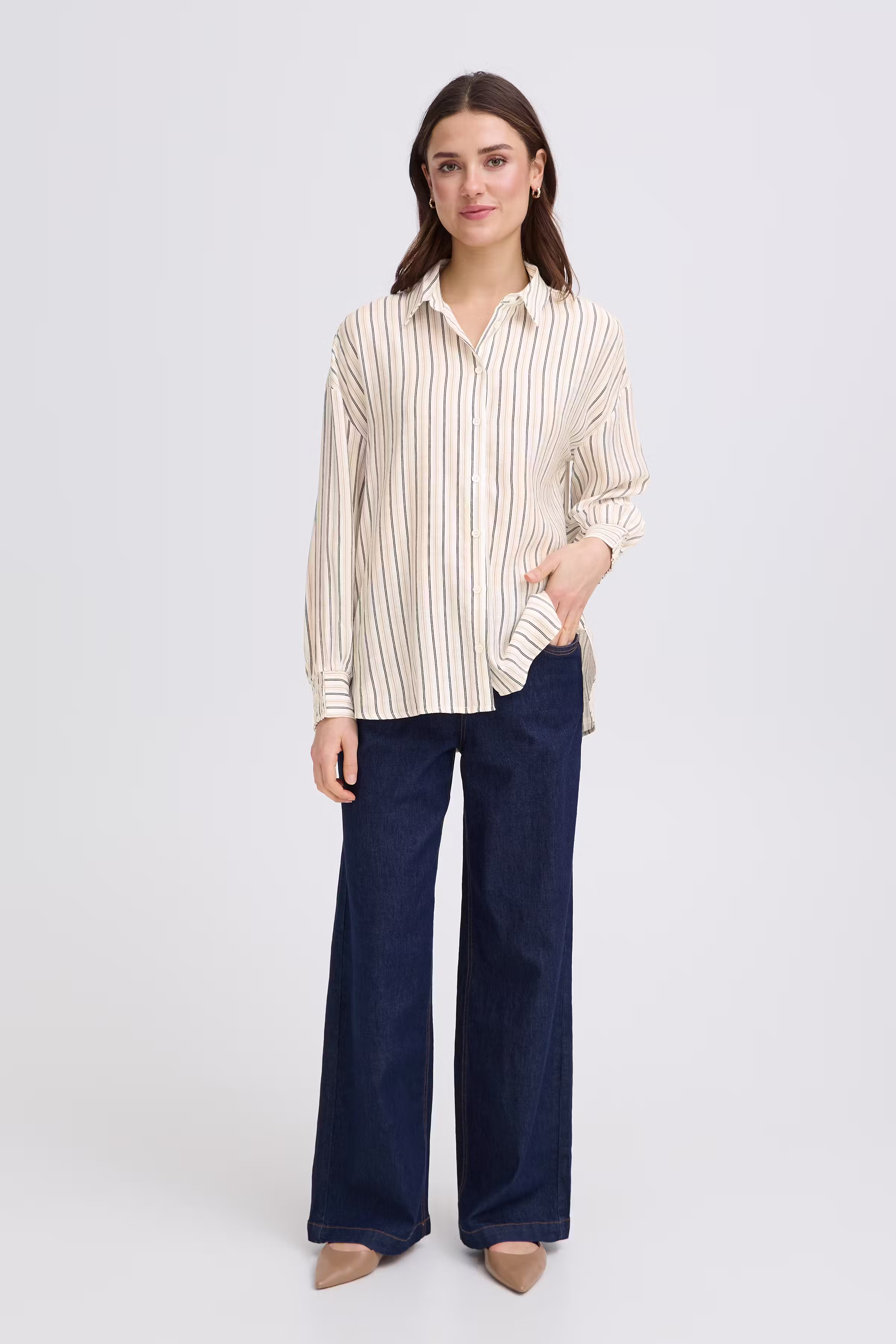 FRARIANA Skjorte LOOKBOOK FRONT 20617536-900007675