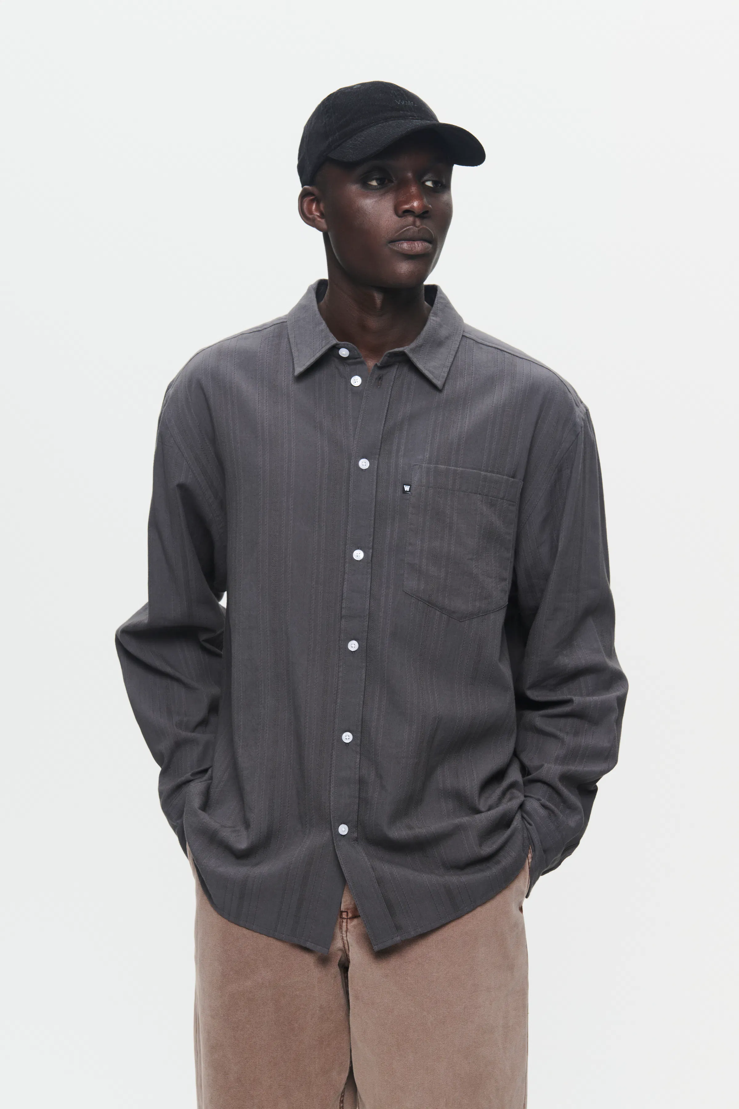 WWDay Skjorte LOOKBOOK FRONT 30250158-W1036
