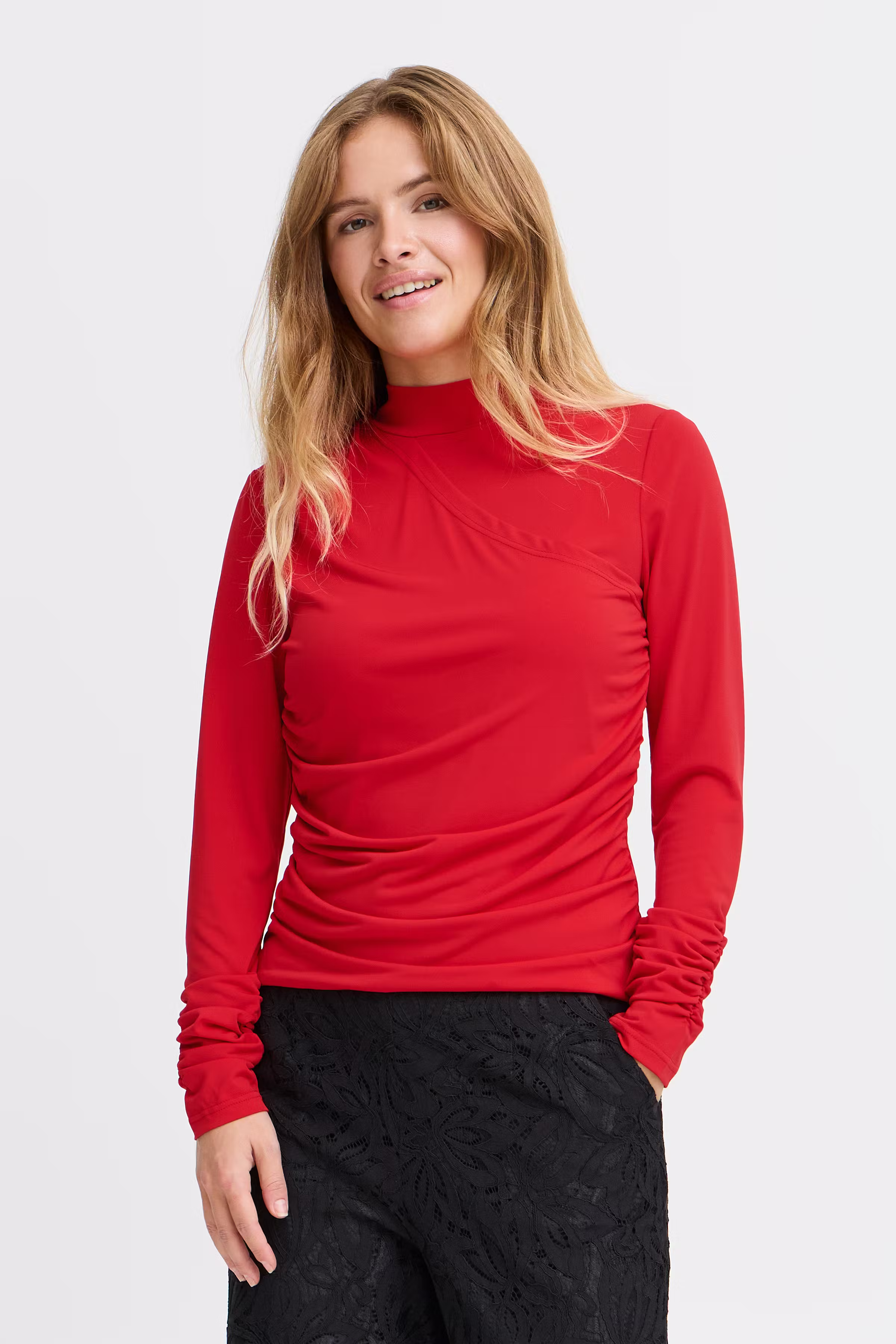 PZBARRIET Bluse LOOKBOOK FRONT 50208561-191761