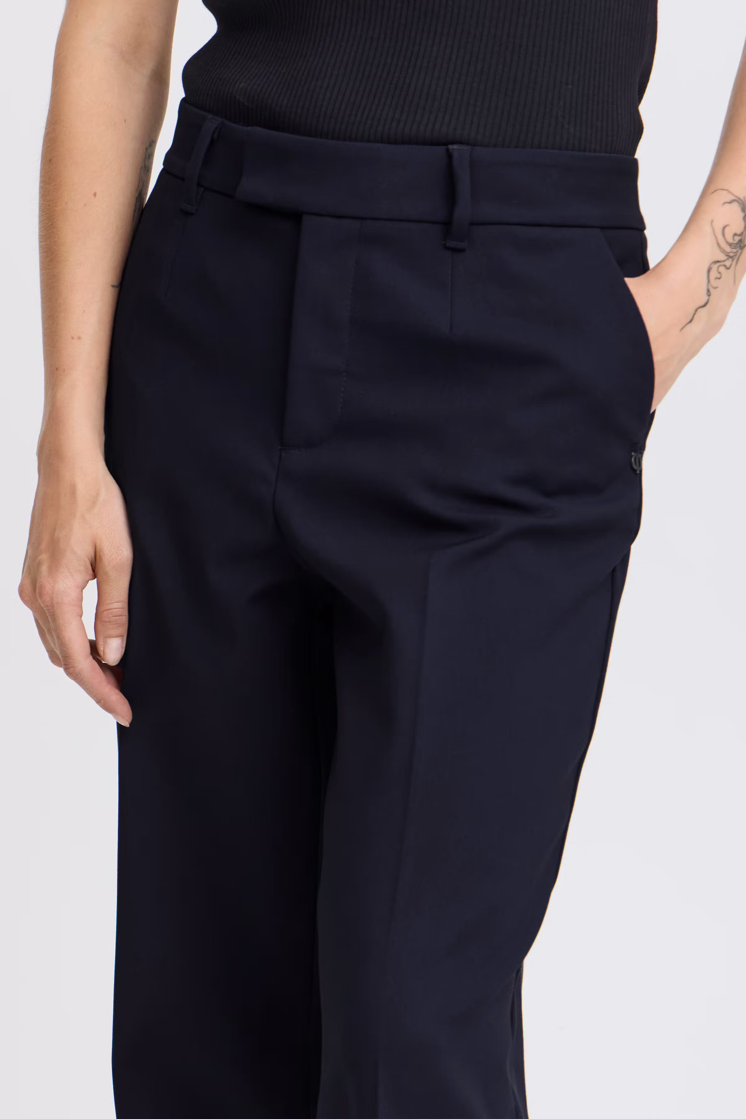 PZBINDY High Waist Wide Leg Bukser LOOKBOOK DETAIL 50206519-194020