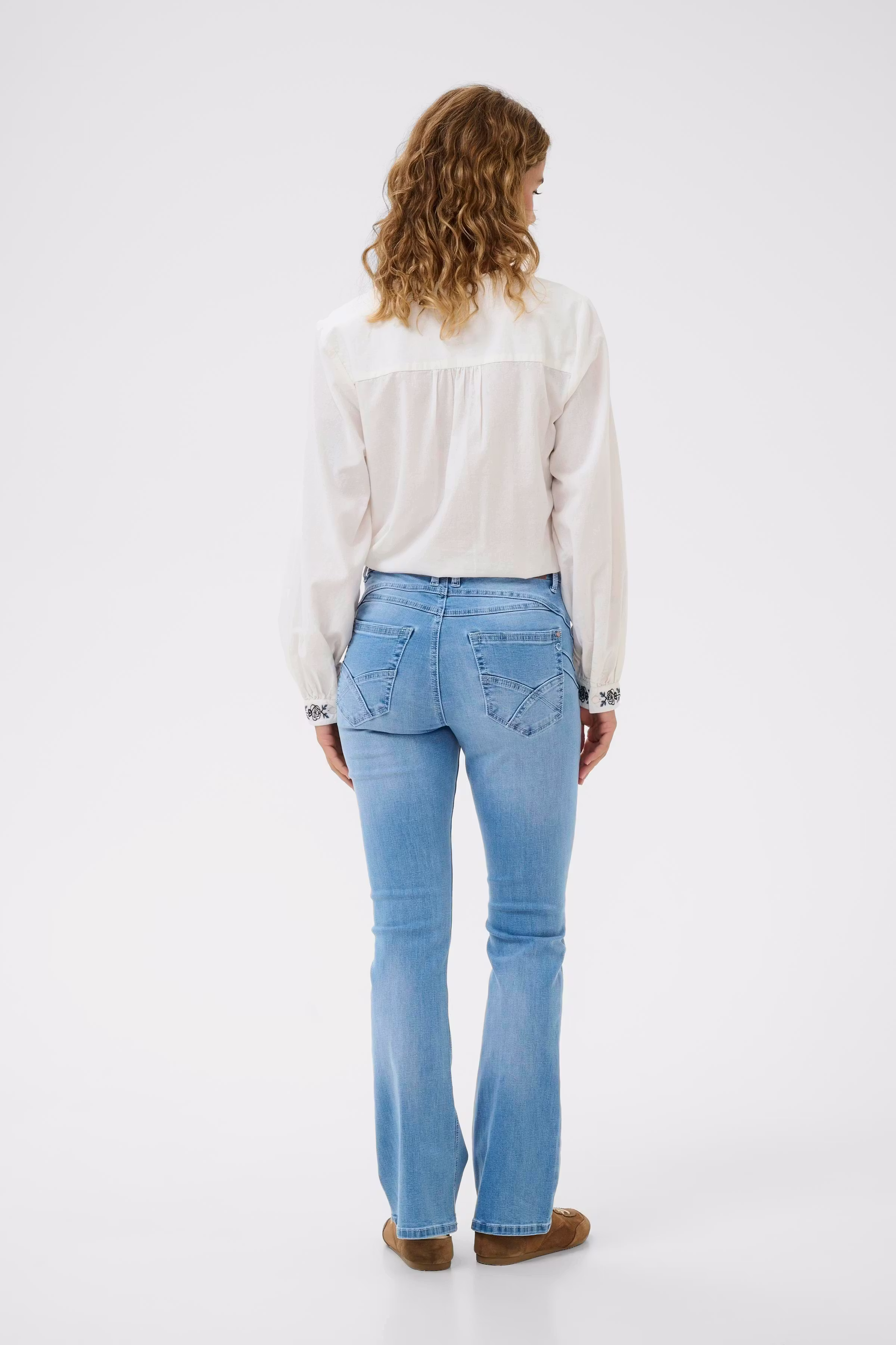 CRAmalie Bootcut Jeans LOOKBOOK BACK 10650697-108844