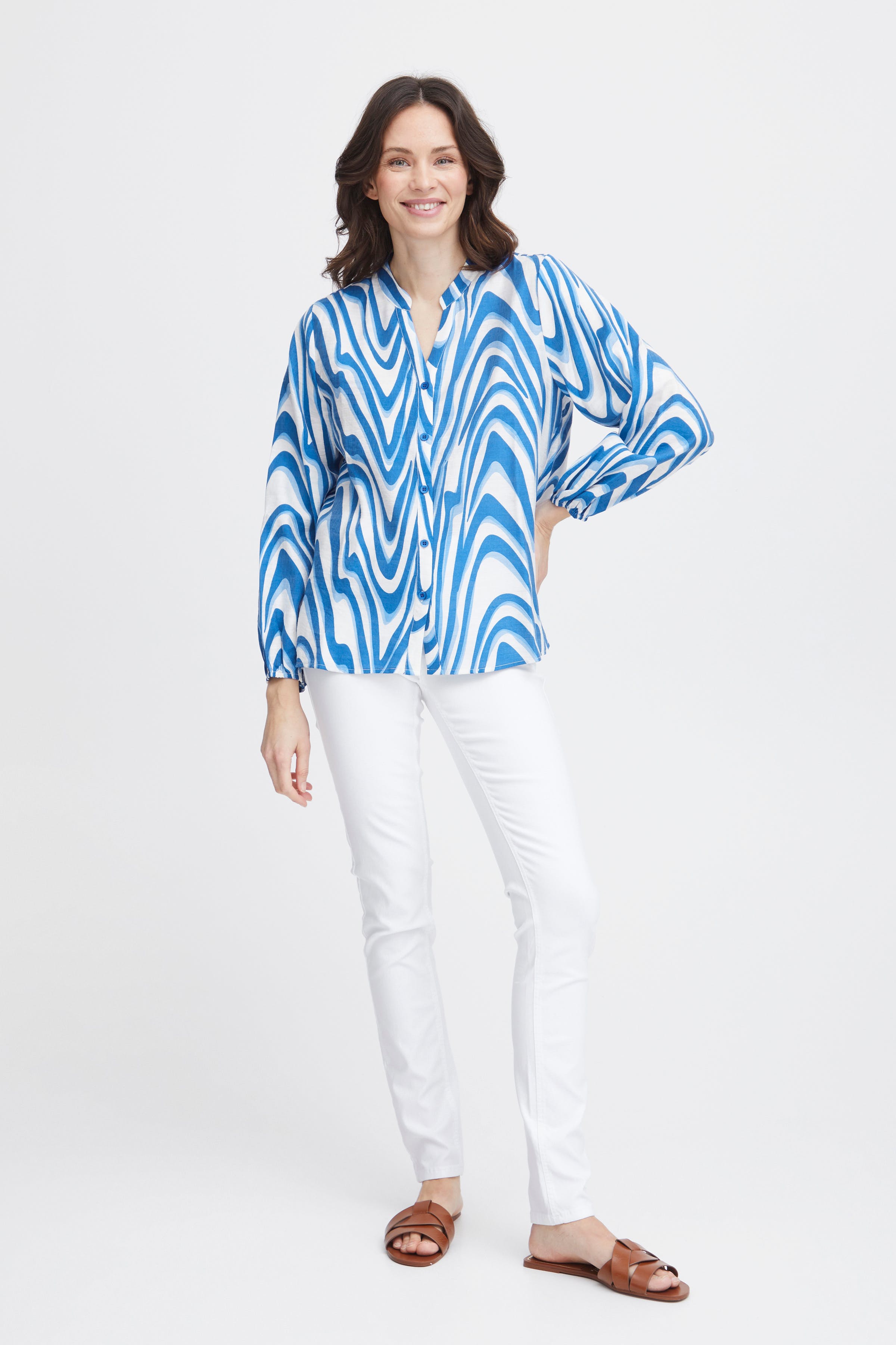 FRARIANA Skjorte LOOKBOOK FRONT 20614083-203551