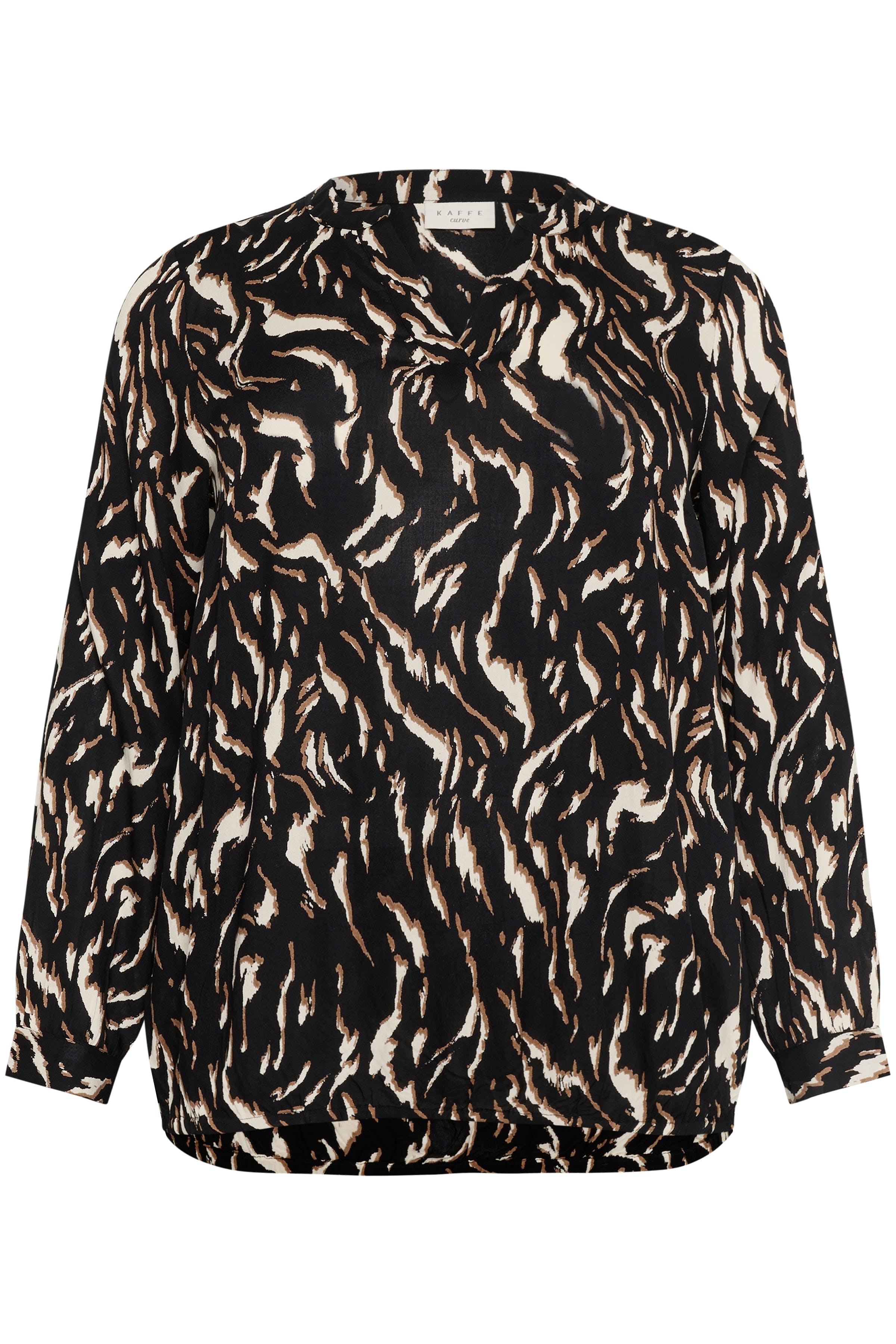 KCdiana Leopardbluse PACK FRONT 10581815-107077