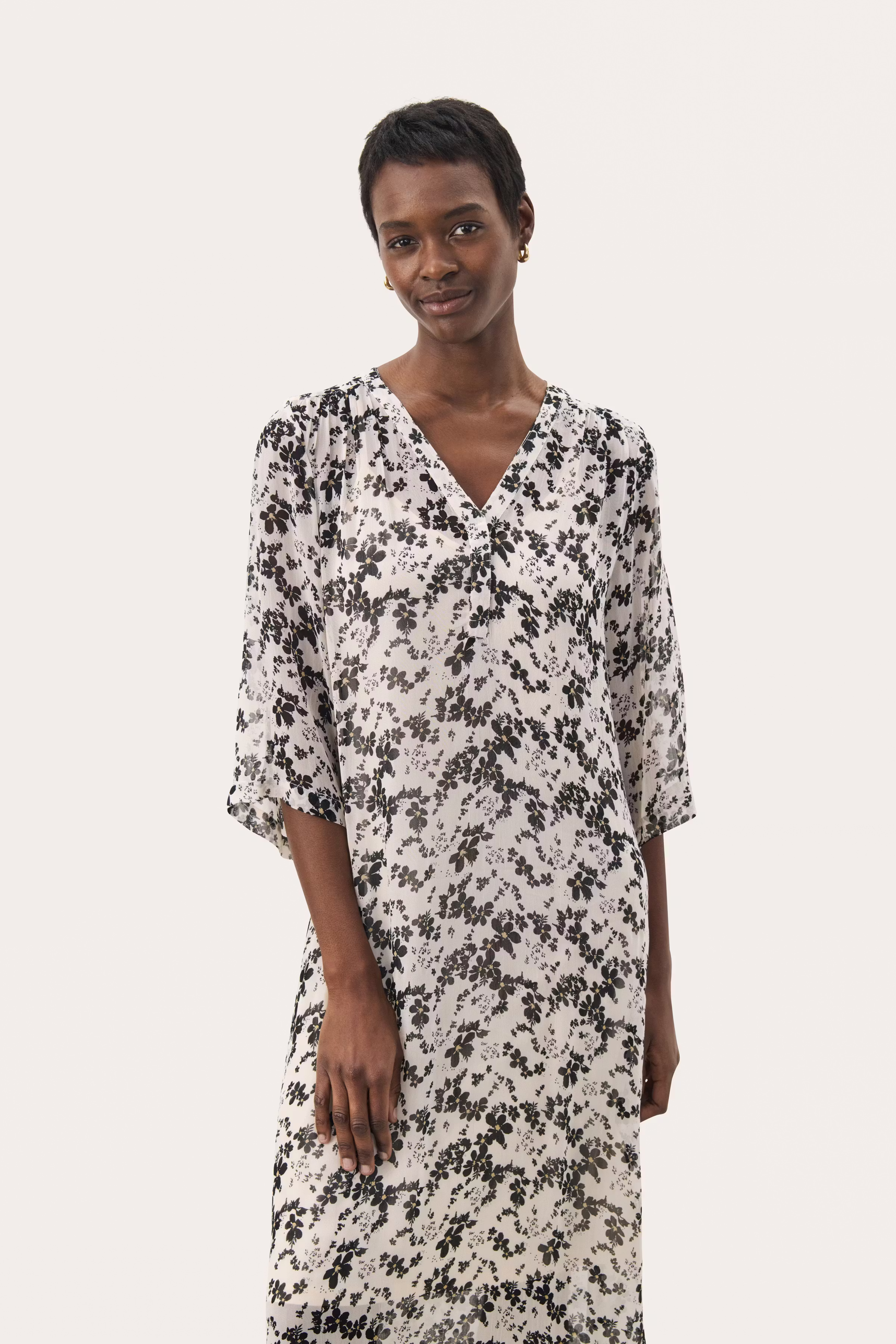 BeritPW Long dress LOOKBOOK FRONT 30307831-303787