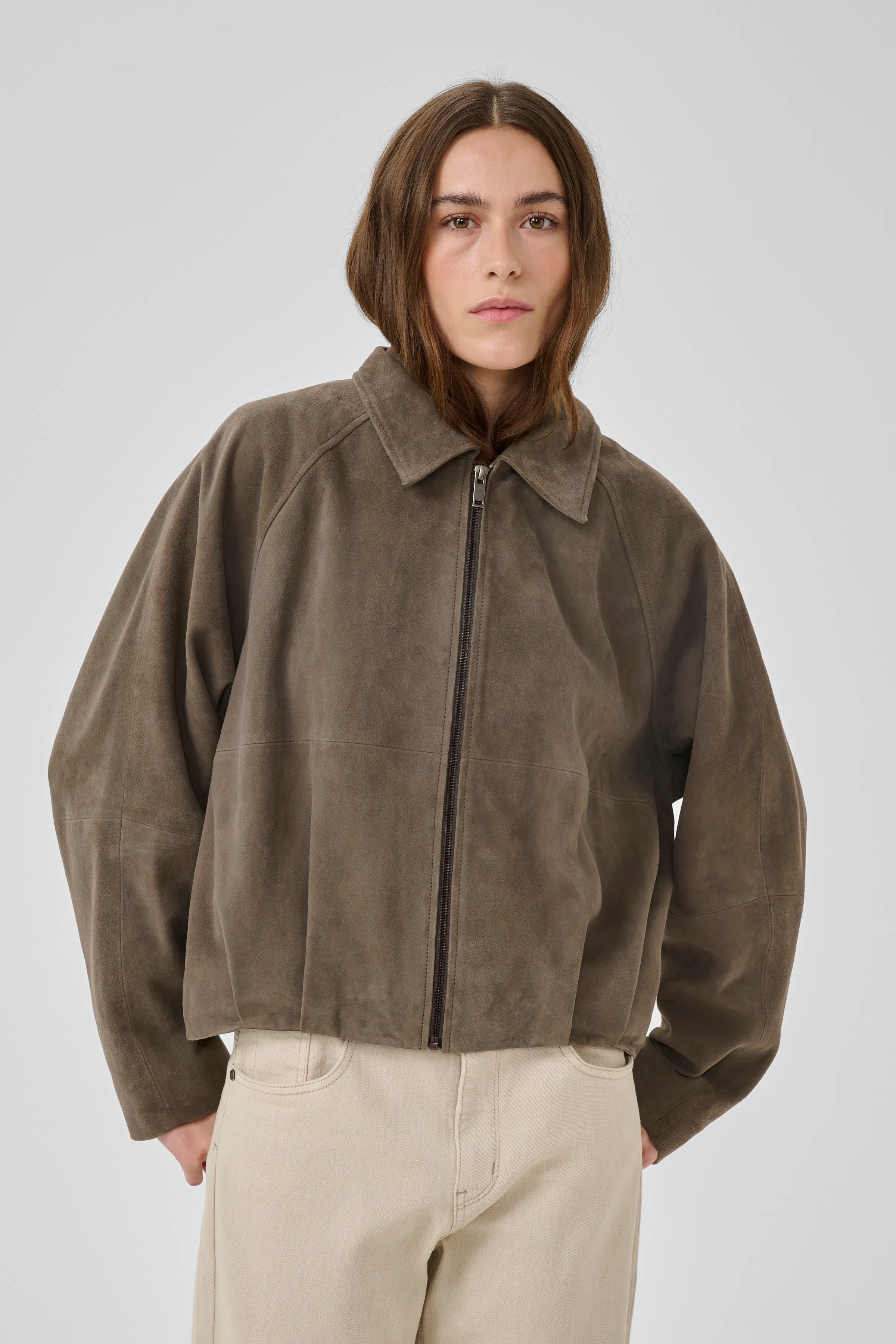 MWPetra Wildlederjacke LOOKBOOK FRONT 10705457-190810