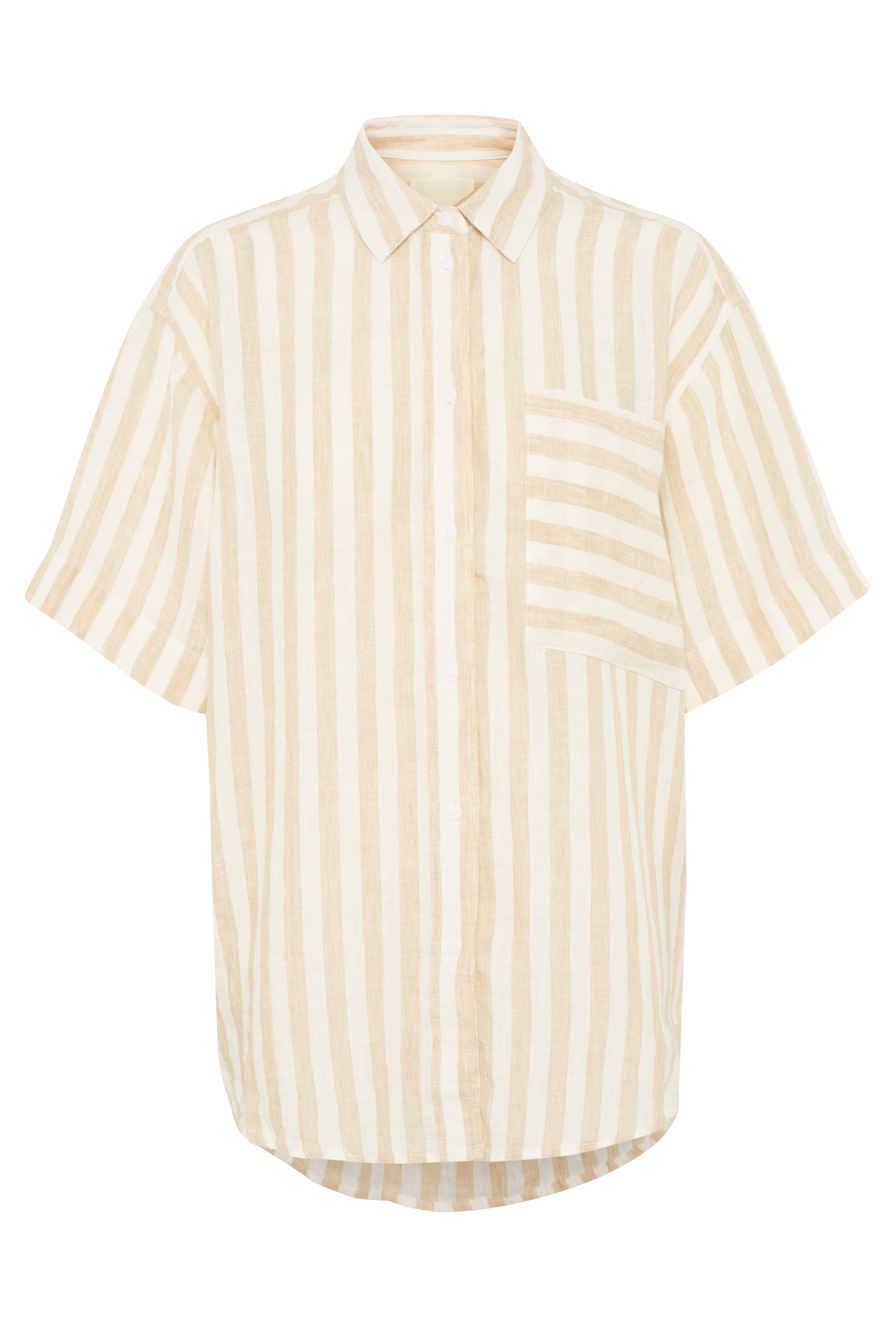 GarinePW Short-sleeved linen shirt PACK FRONT 30308749-302910