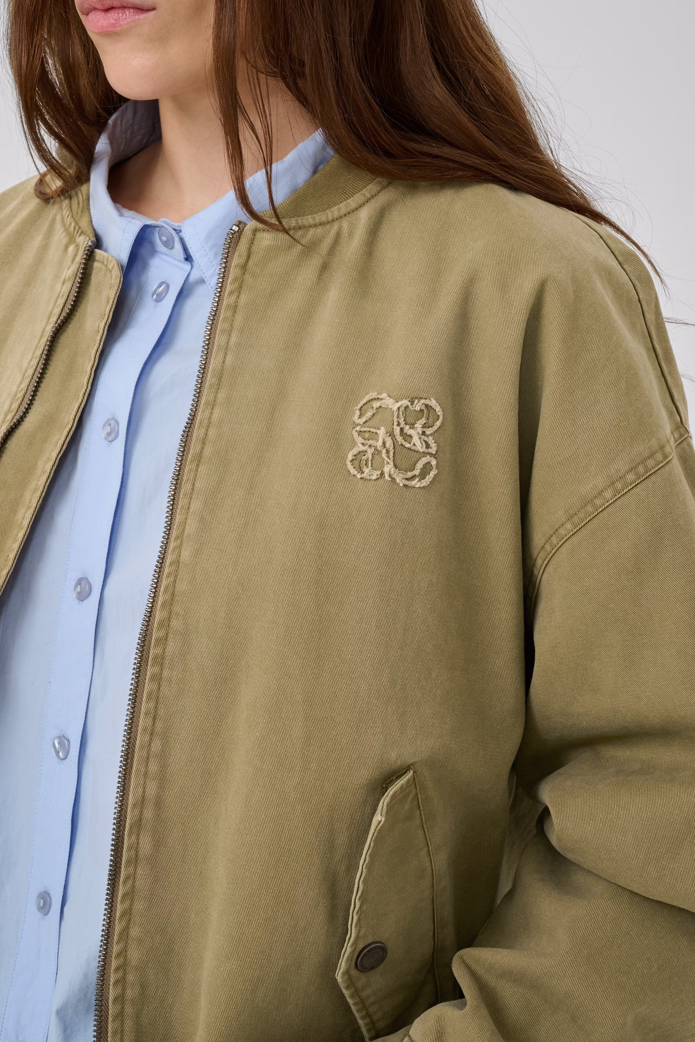 MWLisva Canva jacket LOOKBOOK DETAIL 10705439-109138