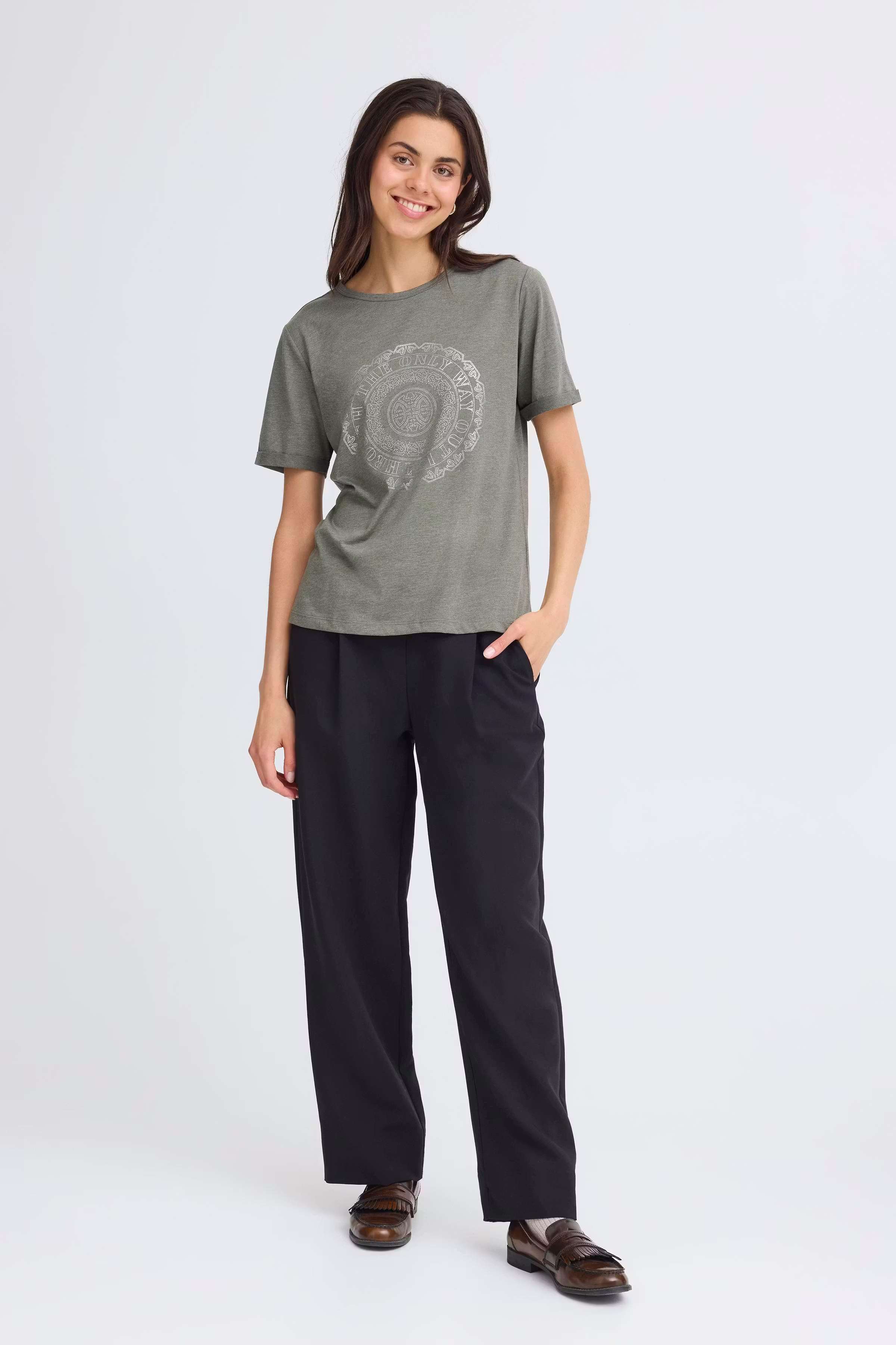 FRJASMINE T-shirt LOOKBOOK FRONT 20616106-205336