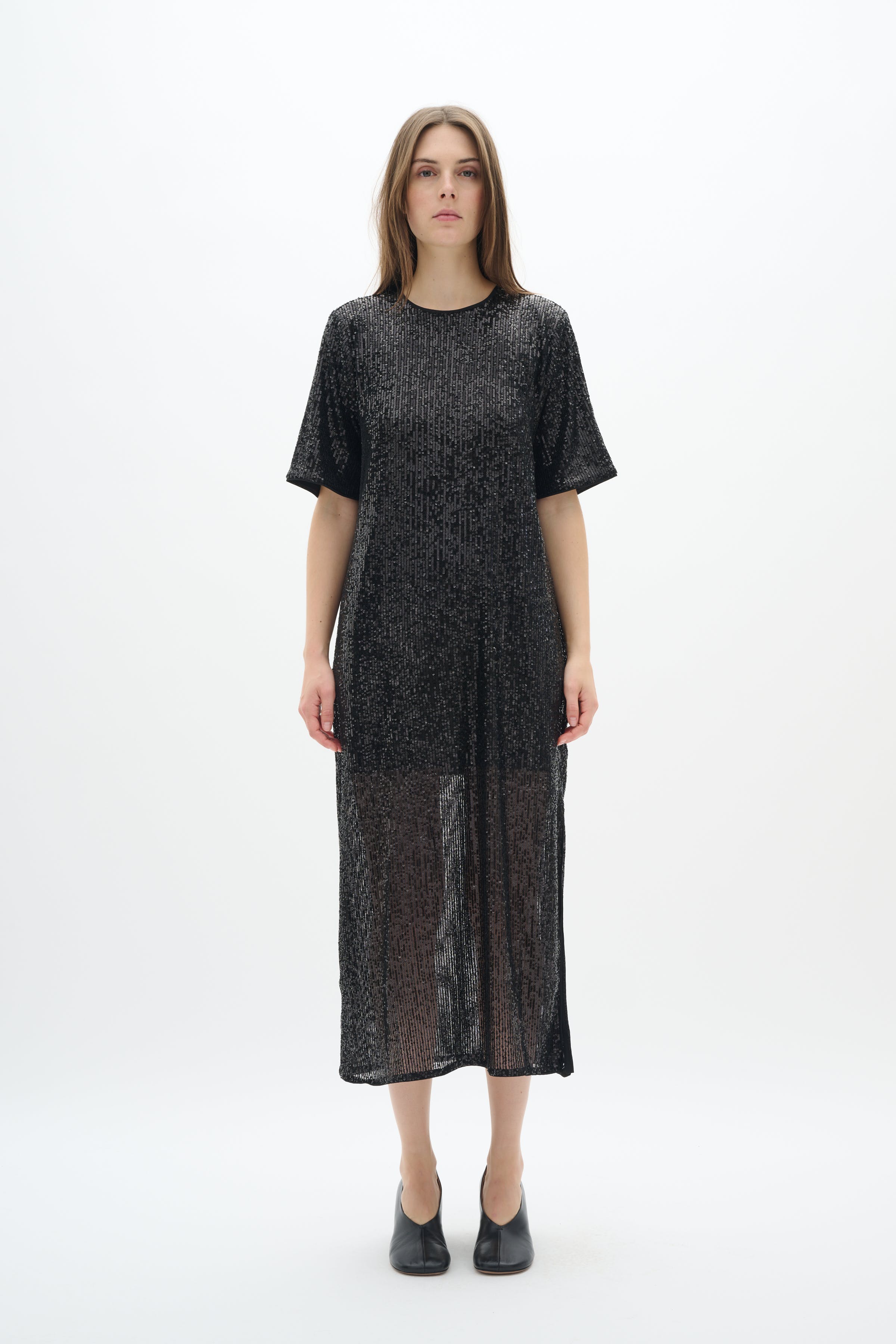 BarbaraIW Paljett Klänning LOOKBOOK FRONT 30109898-194008