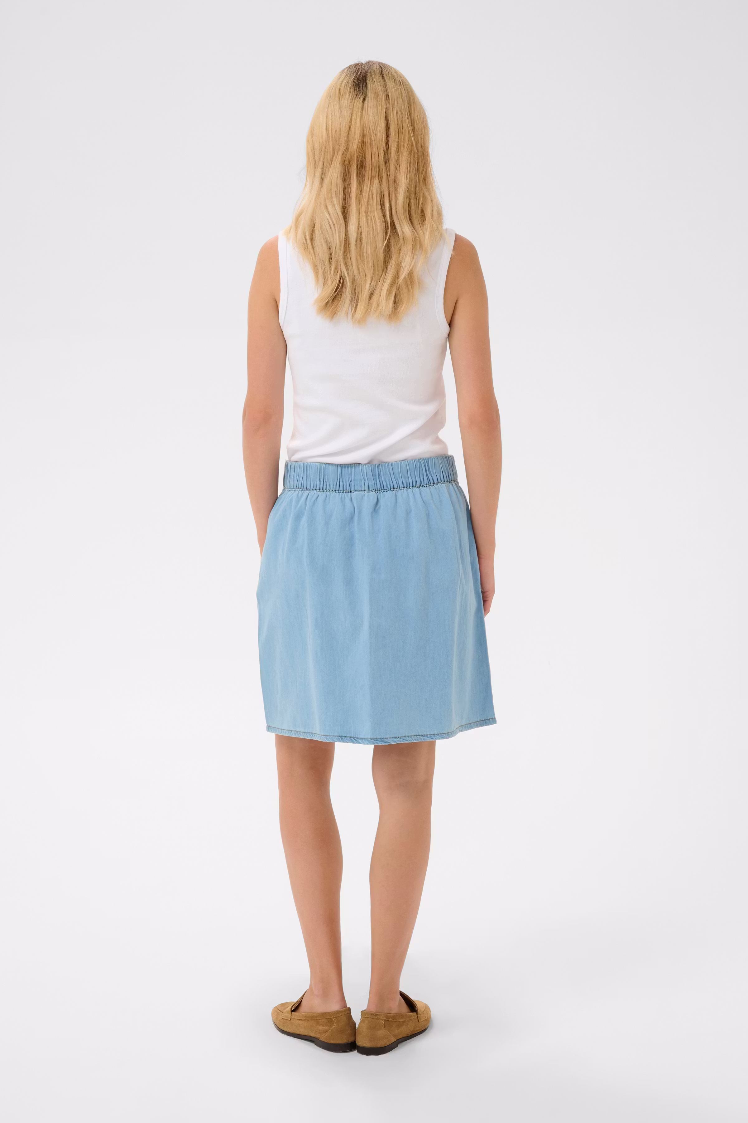 CUnua Denim nederdel LOOKBOOK BACK 50113053-500027