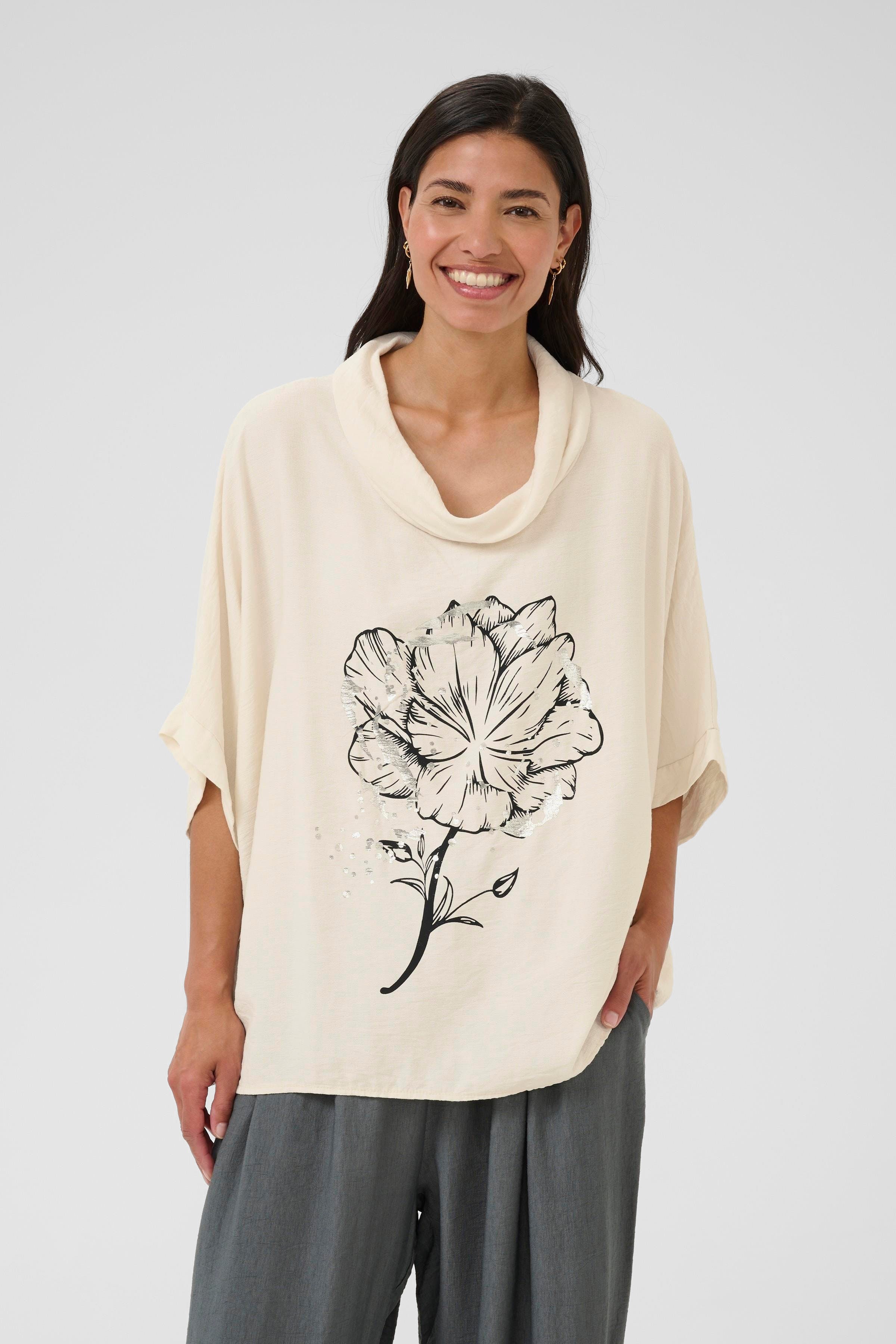 BPkiana Blouse LOOKBOOK FRONT 40103550-400773