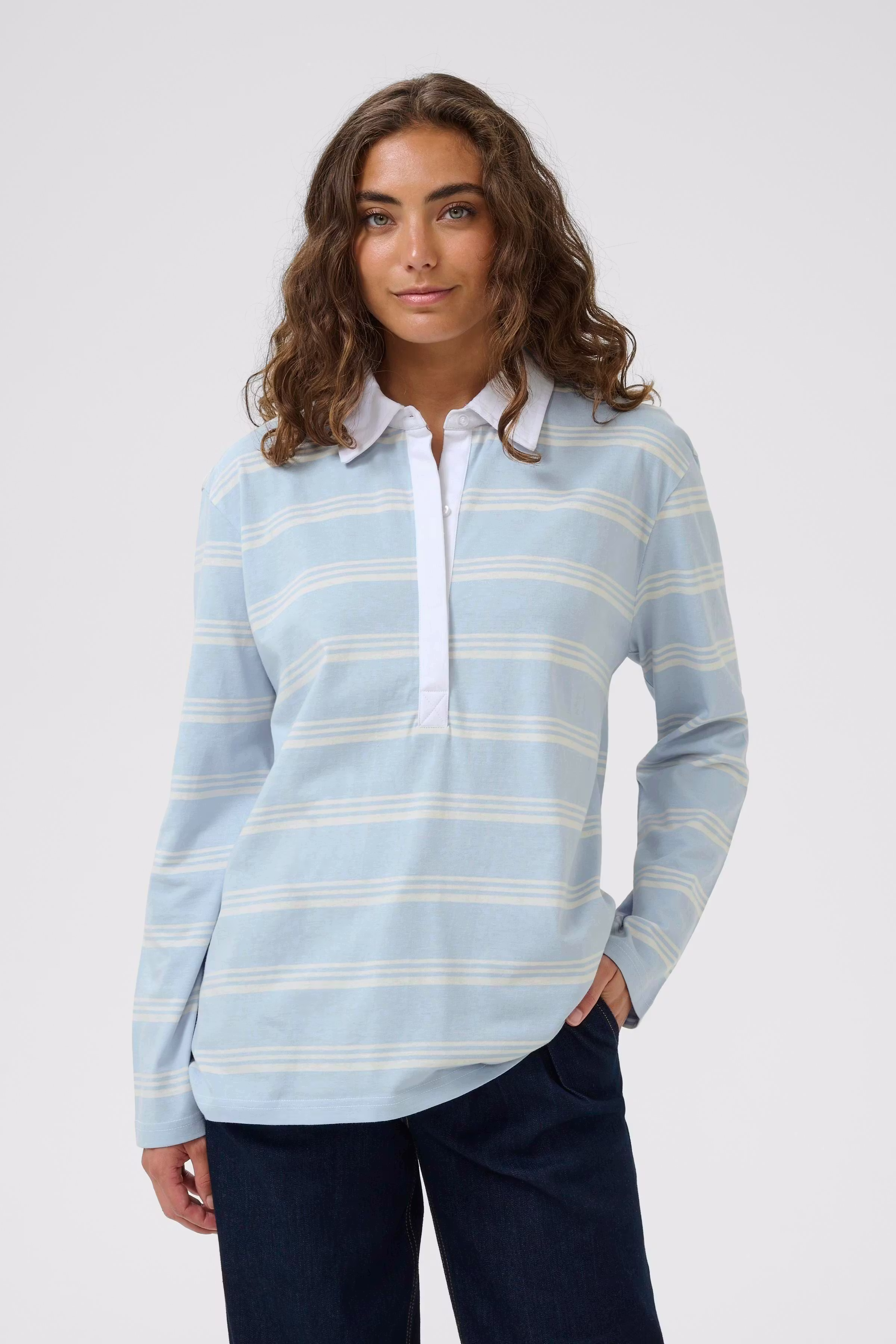 CUbejse Poloshirt LOOKBOOK FRONT 50112629-108847