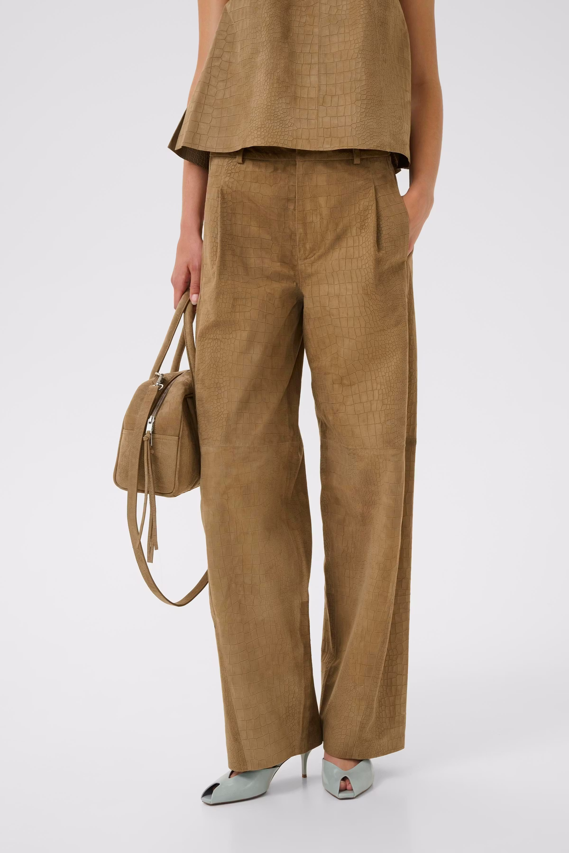 GZestelle Ruskindsbukser LOOKBOOK FRONT 10911115-181022