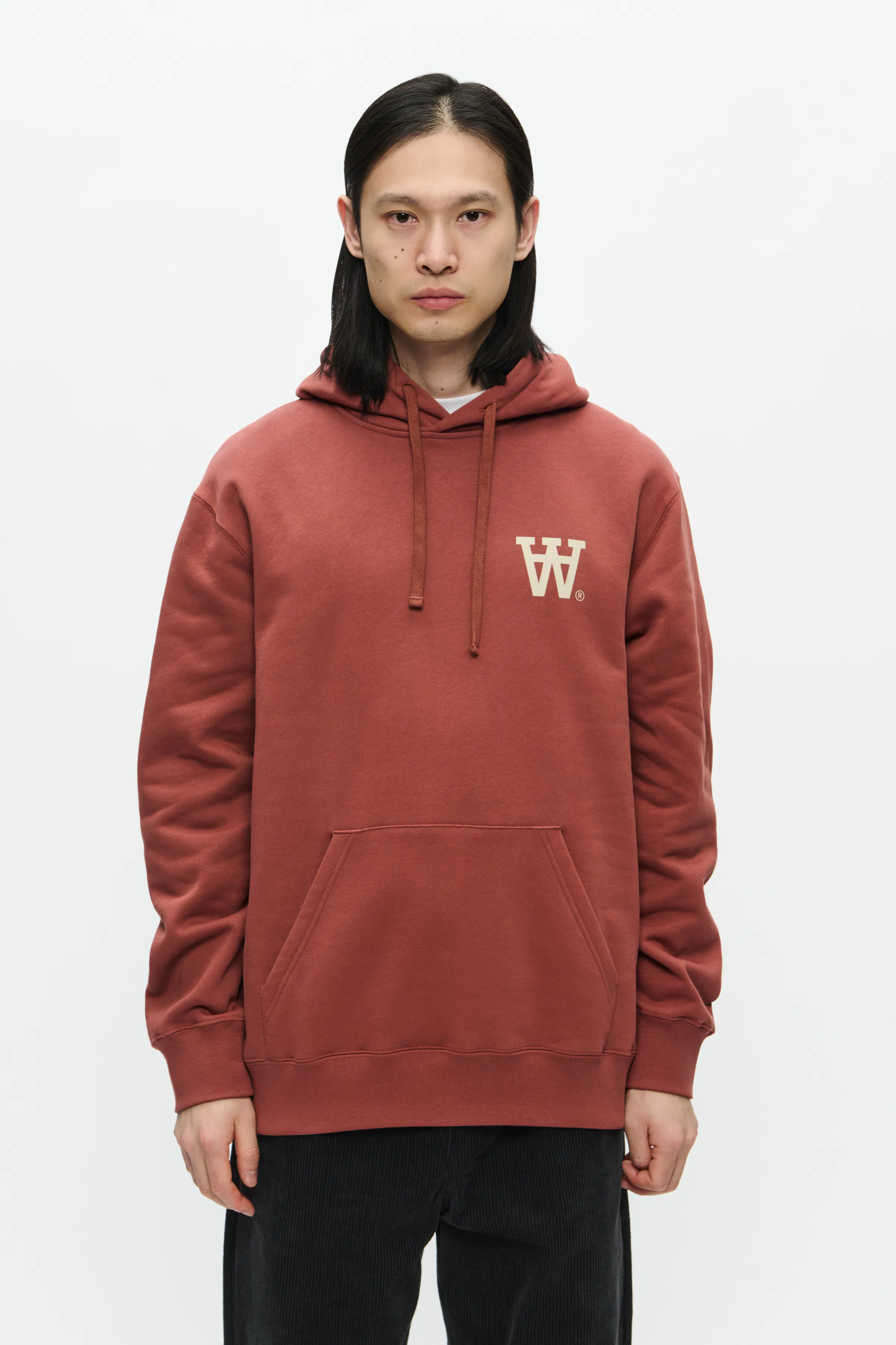 WWCass AA Chest Print Hoodie LOOKBOOK FRONT 30250162-181425