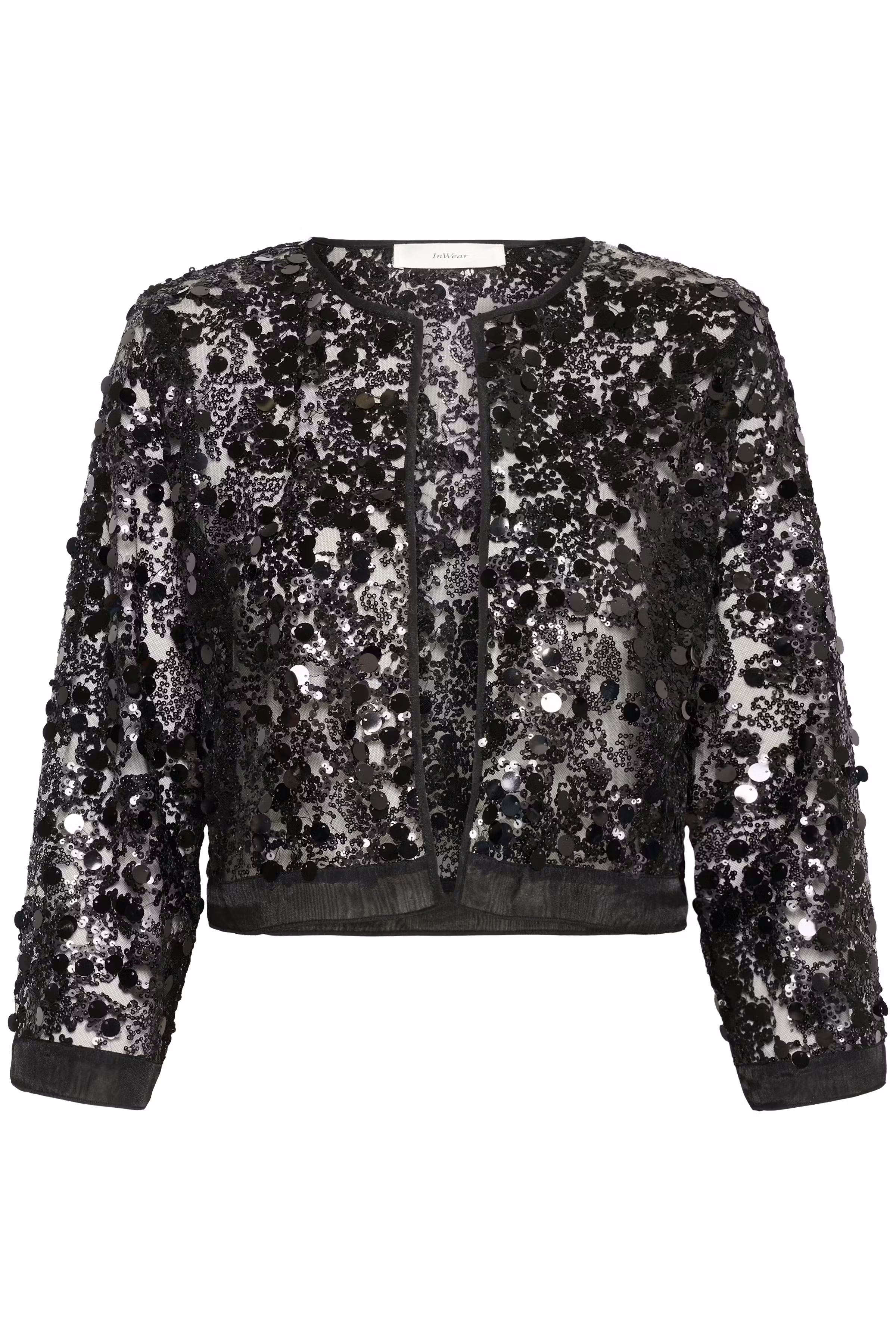 DAVINAIW Casual paljett jakke PACK FRONT 30112031-194008