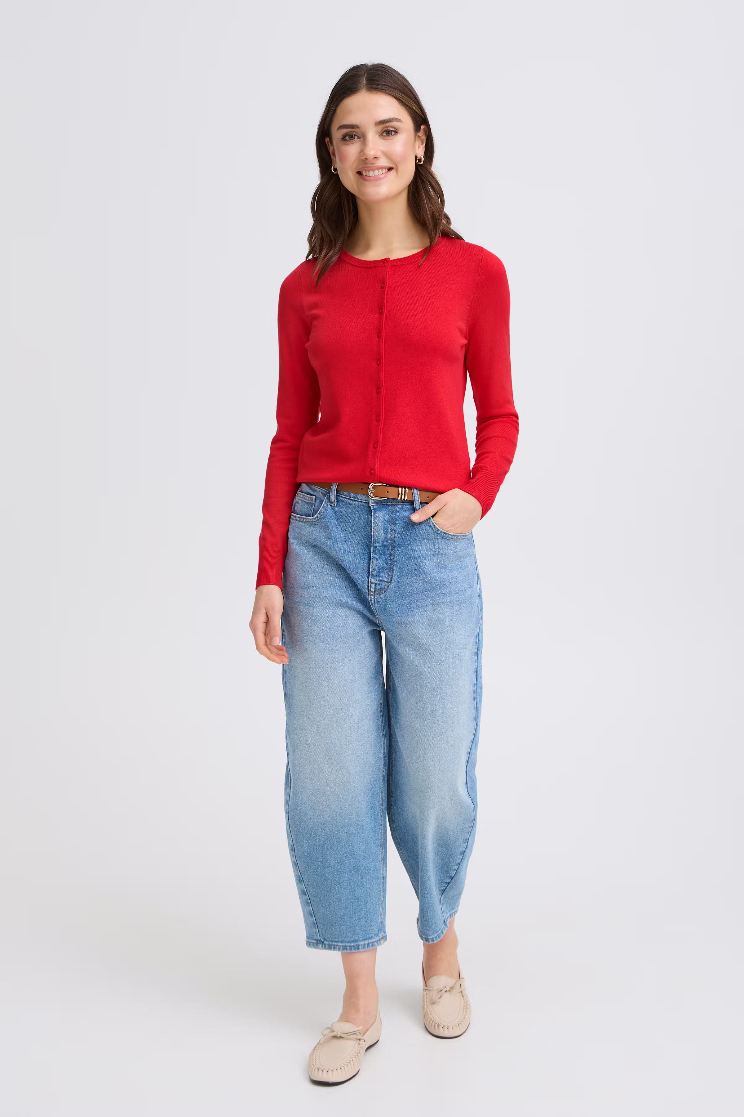 FRZubasic Cardigan LOOKBOOK FRONT 20604187-181762