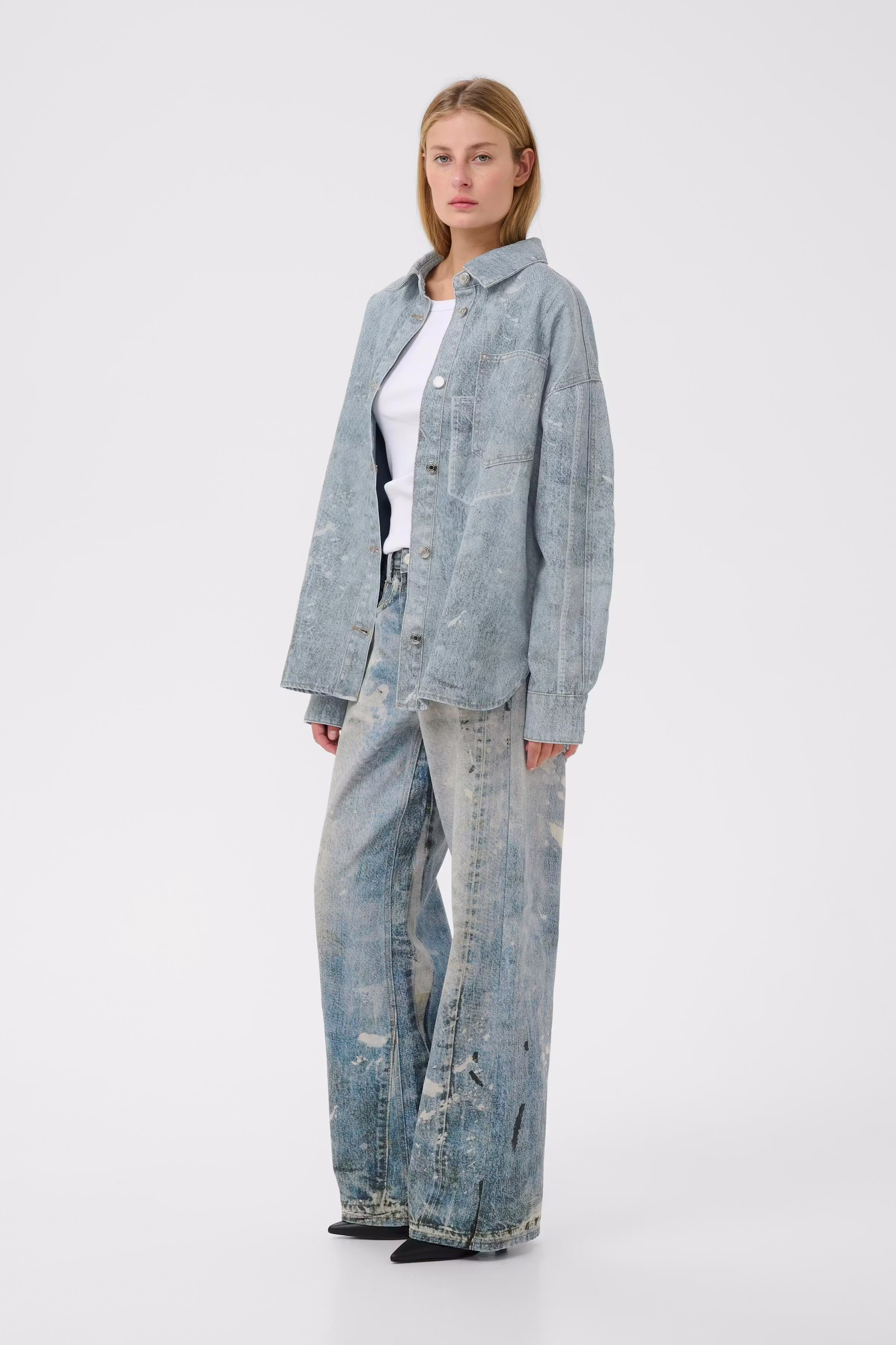 GZcornelia Denimskjorte LOOKBOOK FRONT 10910864-108834