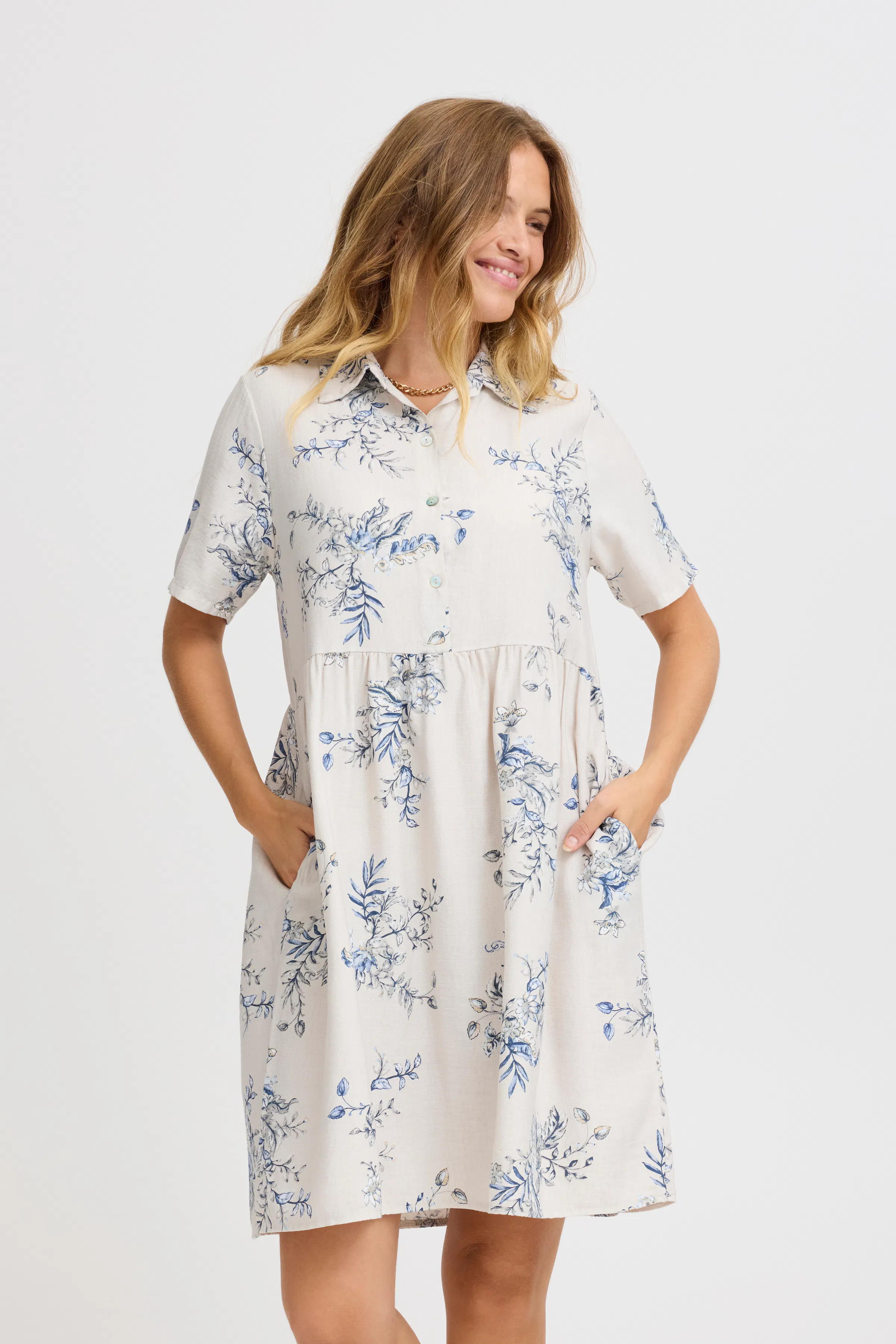 SBGRETEL Kjole LOOKBOOK FRONT 22100658-130907