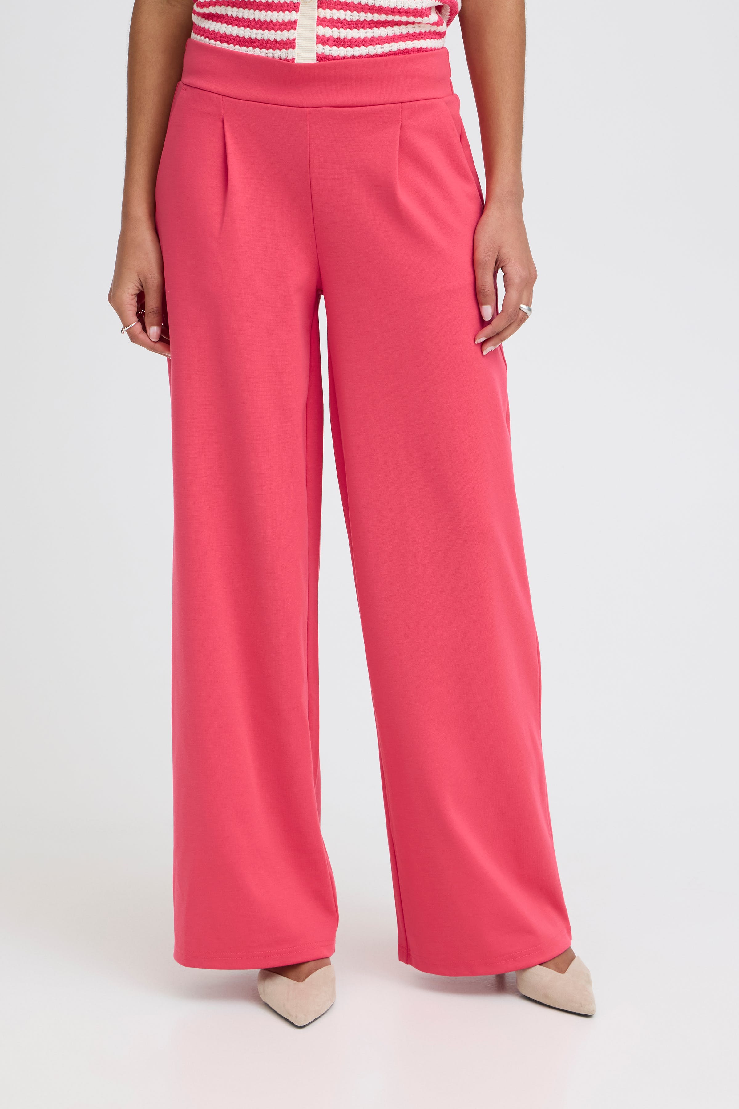 IHKATE LONG WIDE  Bukser LOOKBOOK FRONT 20118337-171842