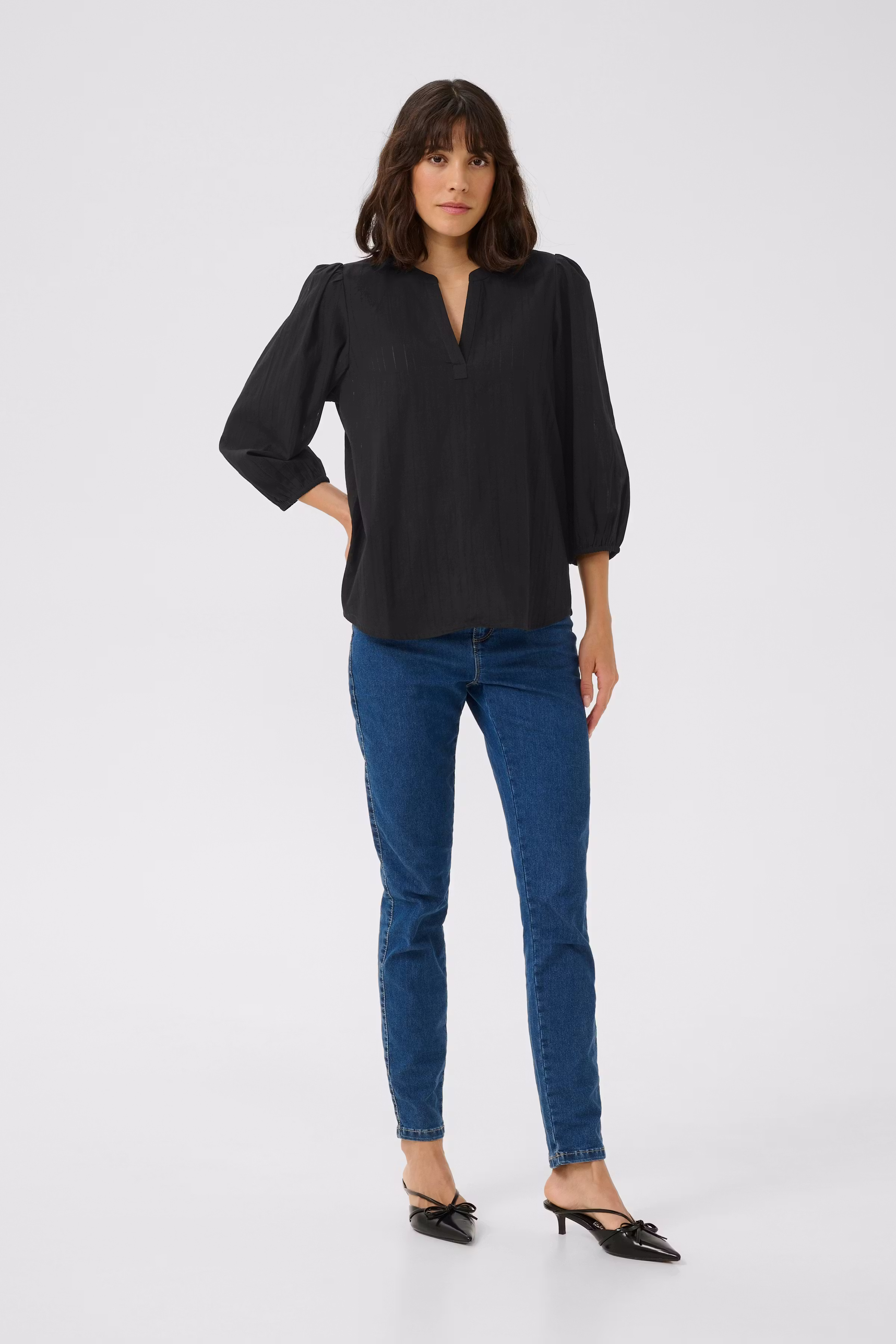 KAjollia Bluse LOOKBOOK FRONT 10552403-100121
