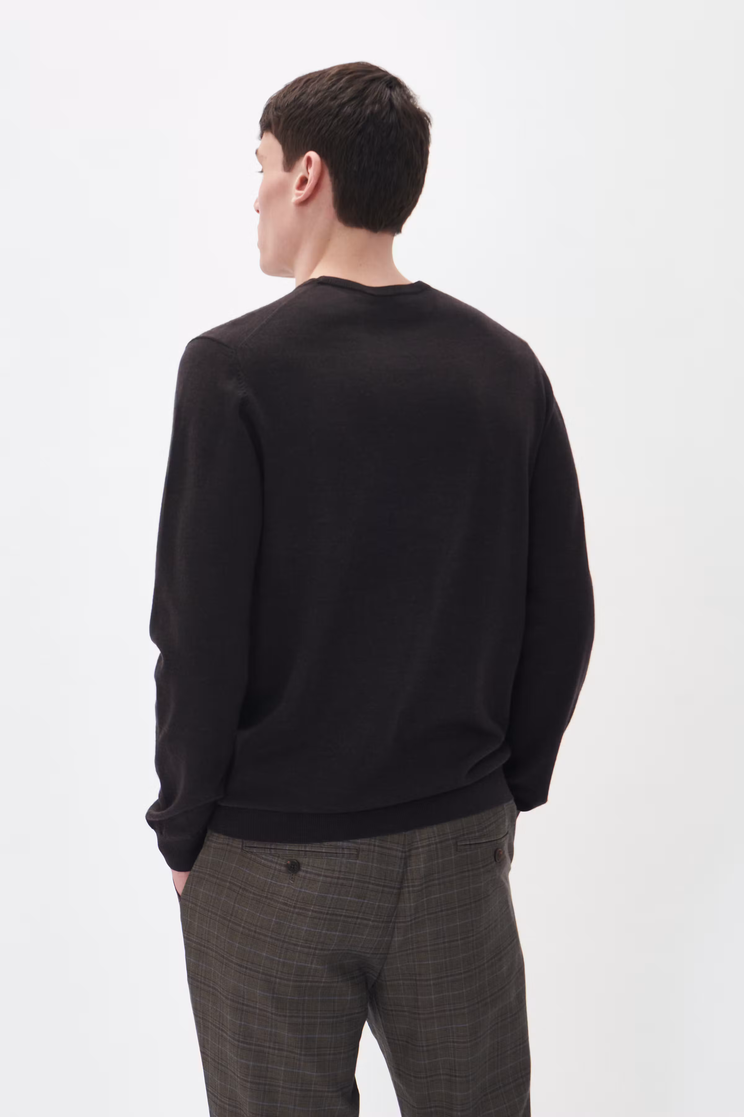 Margrate Merino Pullover LOOKBOOK BACK 30200611-1911031