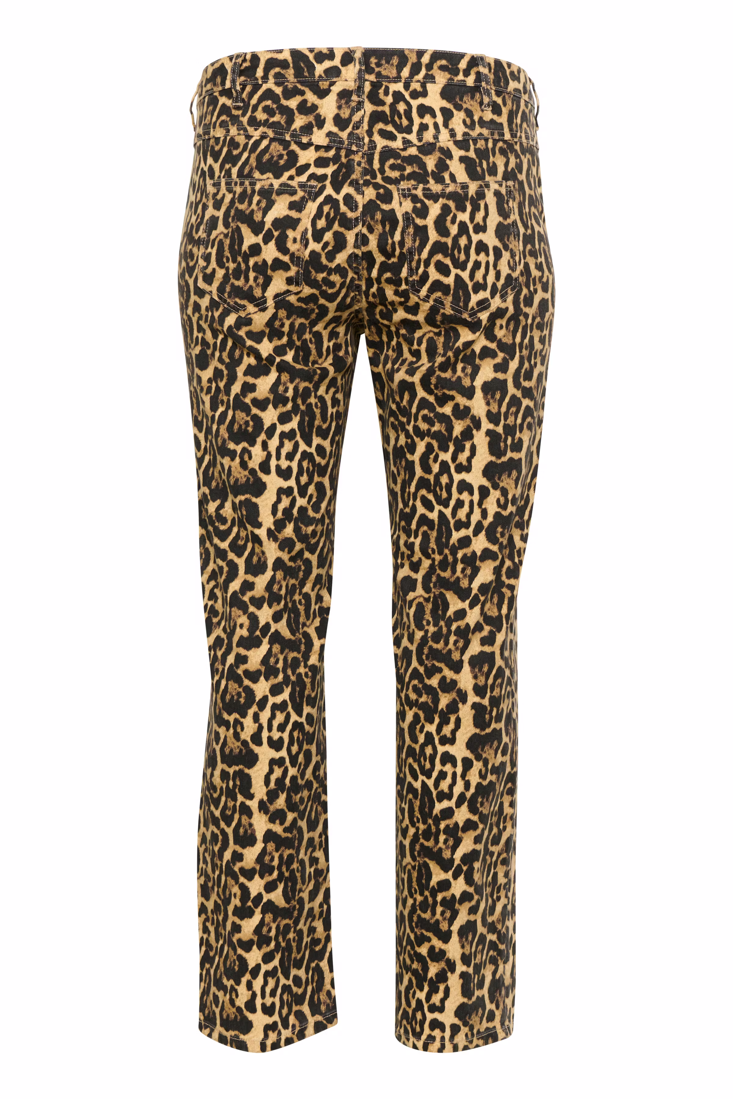 KCleonoma Leopard Straight Jeans PACK BACK 10583076-107281