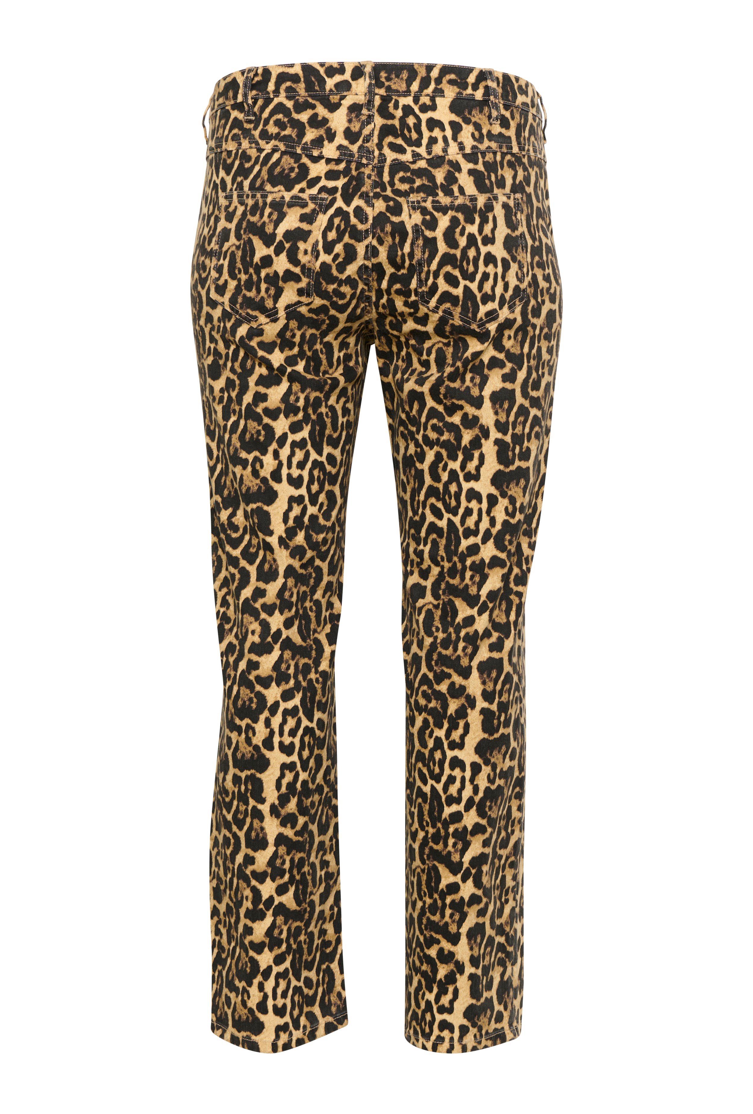 KCleonoma Leopard Straight Jeans PACK BACK 10583076-107281
