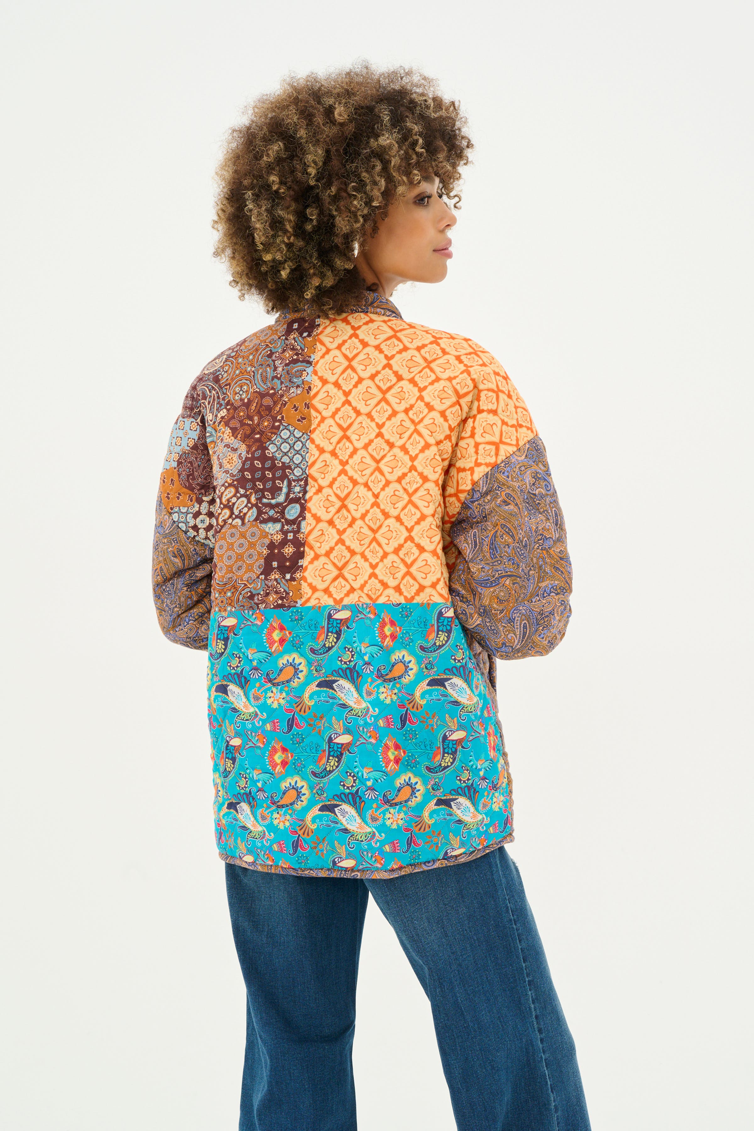 CUemilia Quiltad Jacka LOOKBOOK BACK 50111448-107043