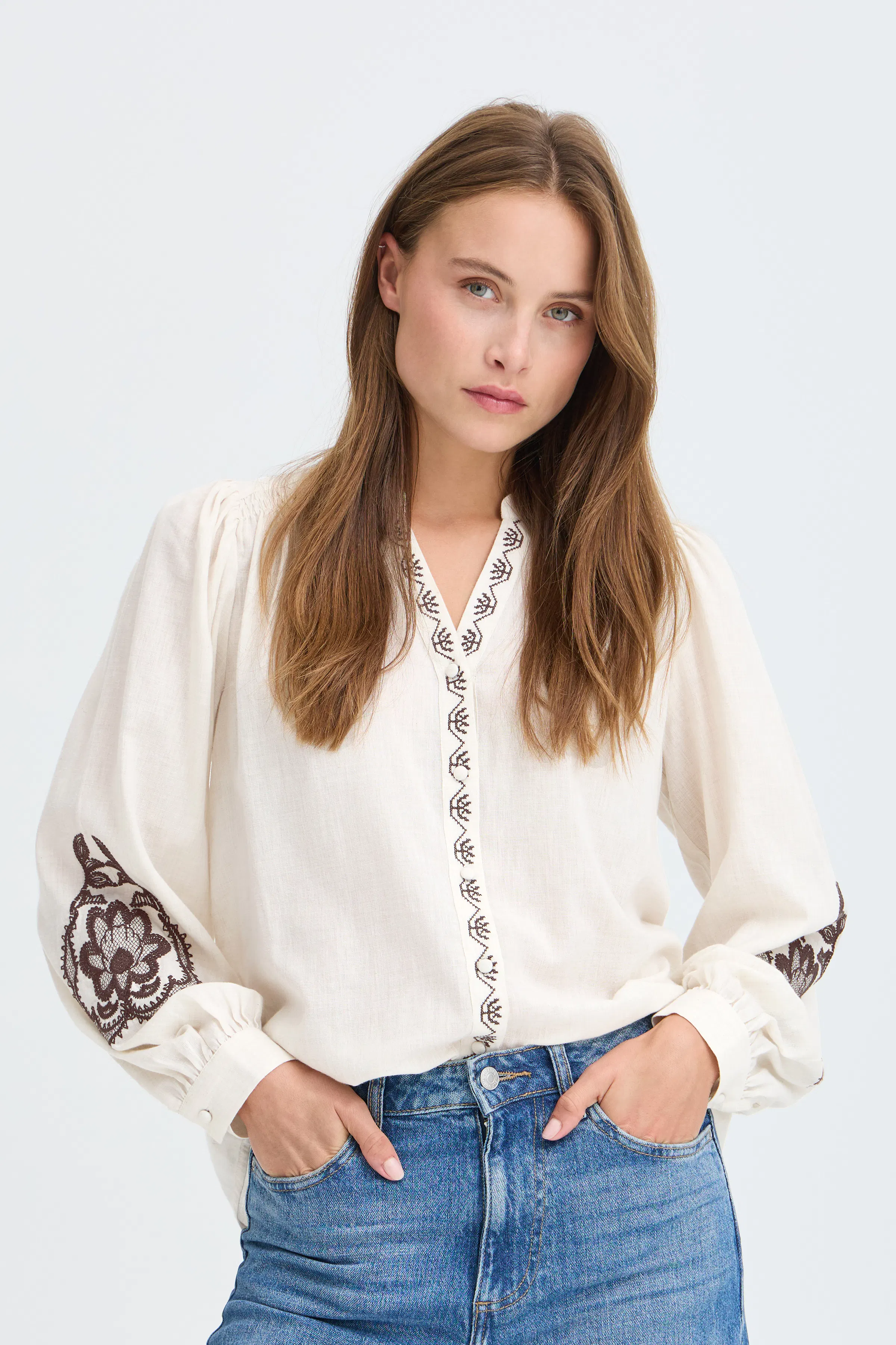BYFIMIO Skjorte LOOKBOOK FRONT 20819650-130401