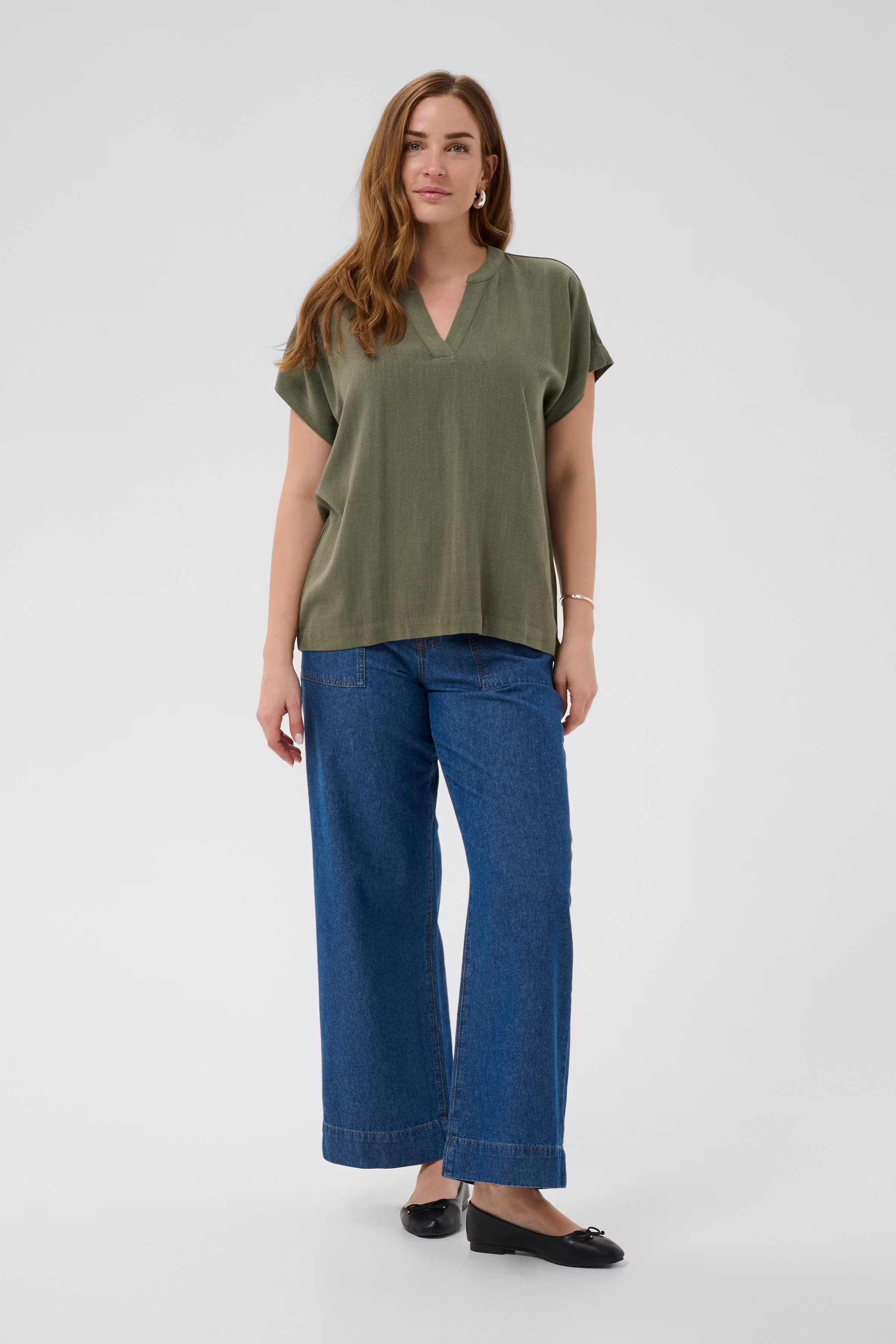 BPhella Bluse LOOKBOOK FRONT 40200106-109199