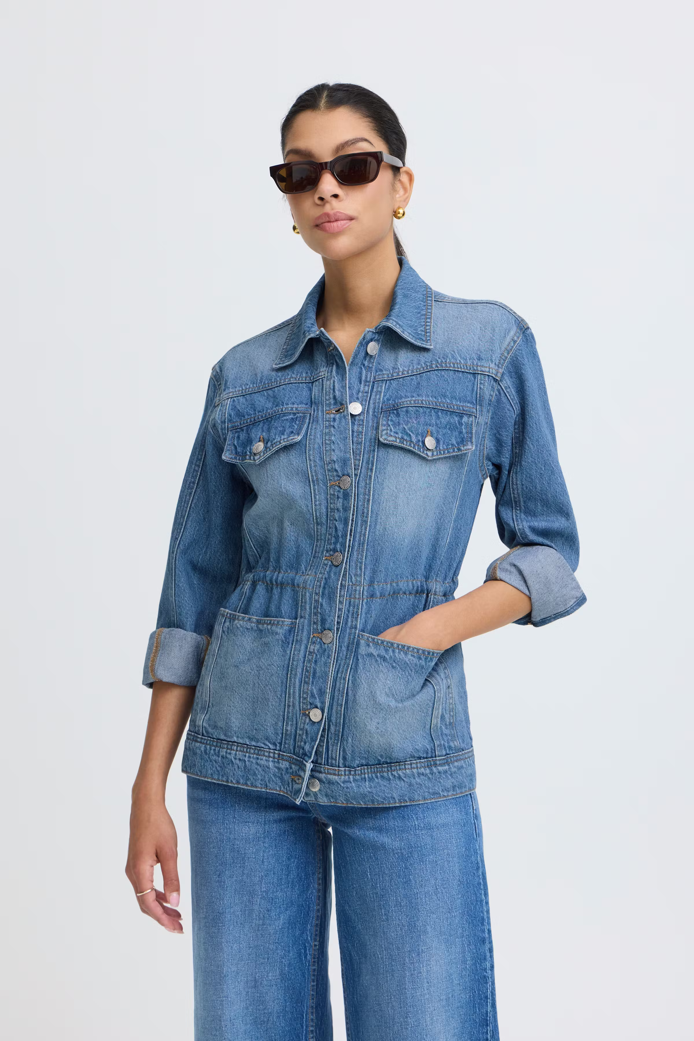 BYLAMAJE Casual Jacke LOOKBOOK FRONT 20818740-200461