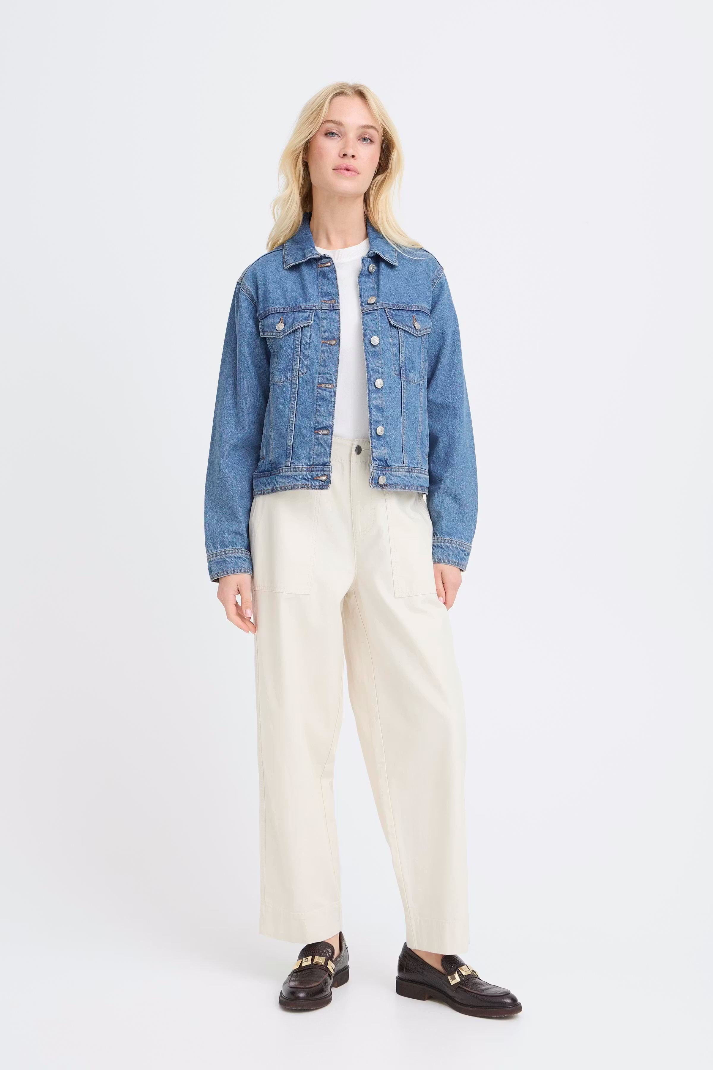 BYKERINA Casual jakke LOOKBOOK FRONT 20816156-200461