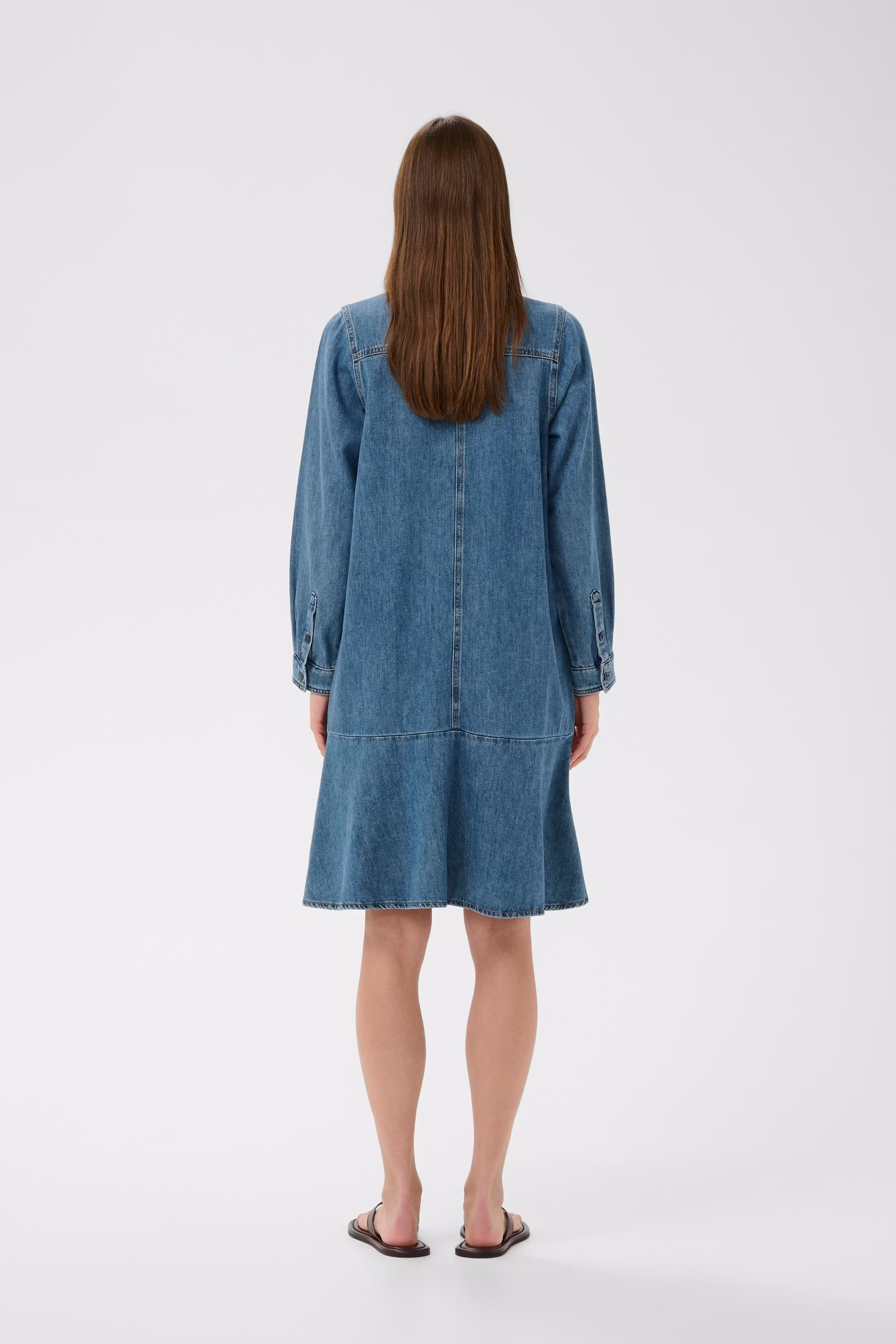 DOPHINAIW Denim Kleid LOOKBOOK BACK 30112323-900006619