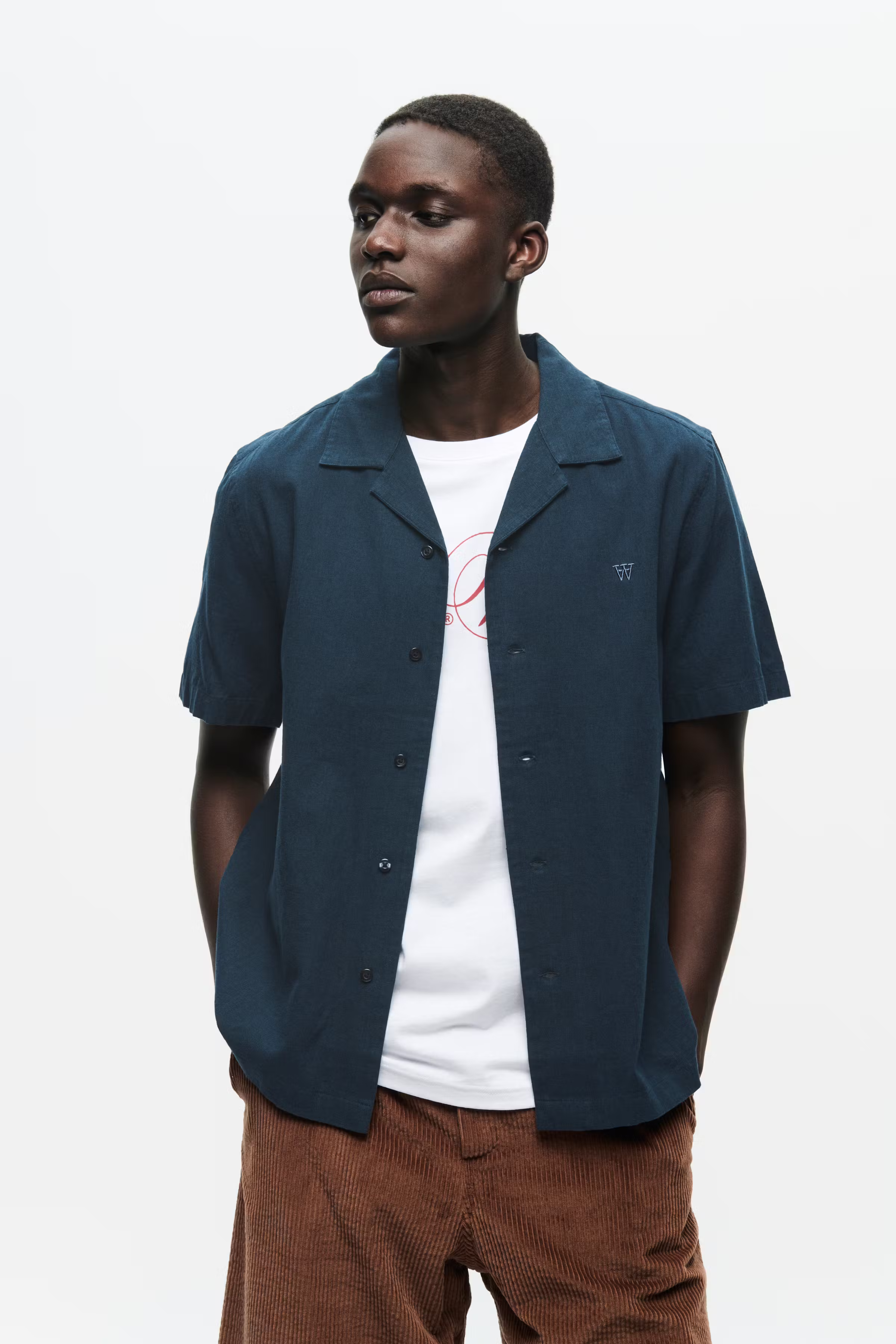 WWaaron Hør Skjorte LOOKBOOK FRONT 30251403-194011