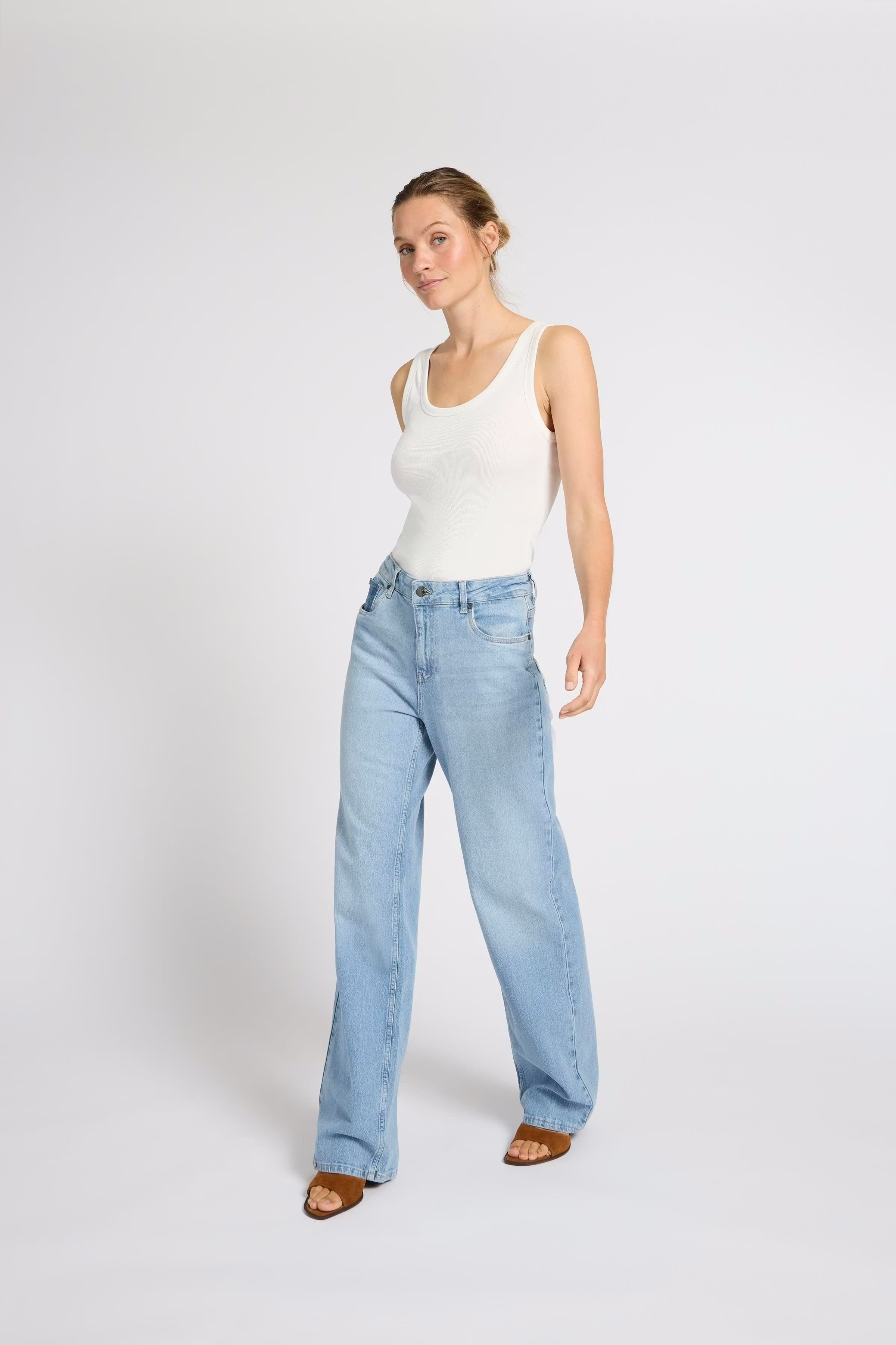 PZVEGA UHW Jeans Wide Leg LOCATION NONE 50207173-200008