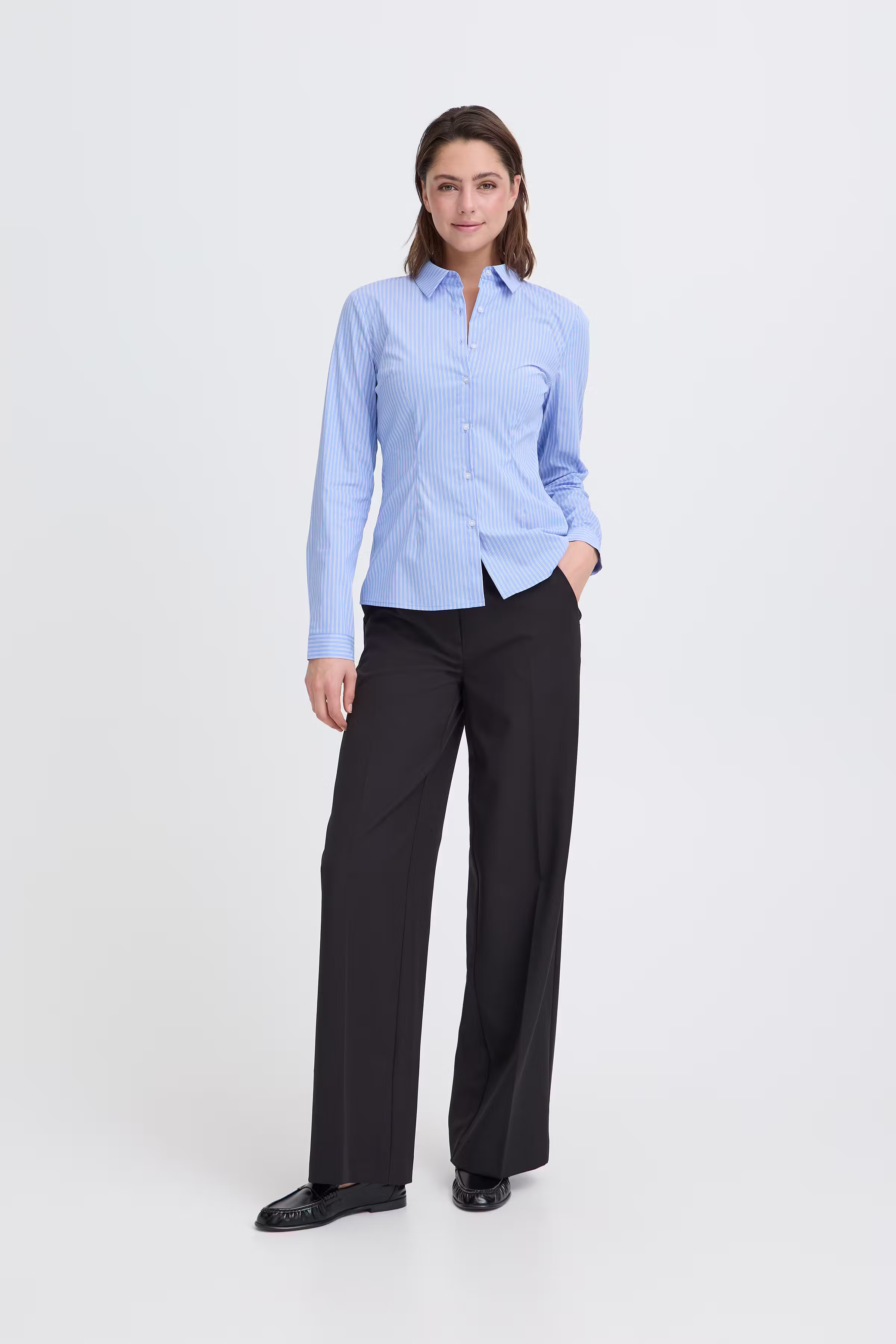 IHDIMA Skjorte LOOKBOOK FRONT 20125872-900007157