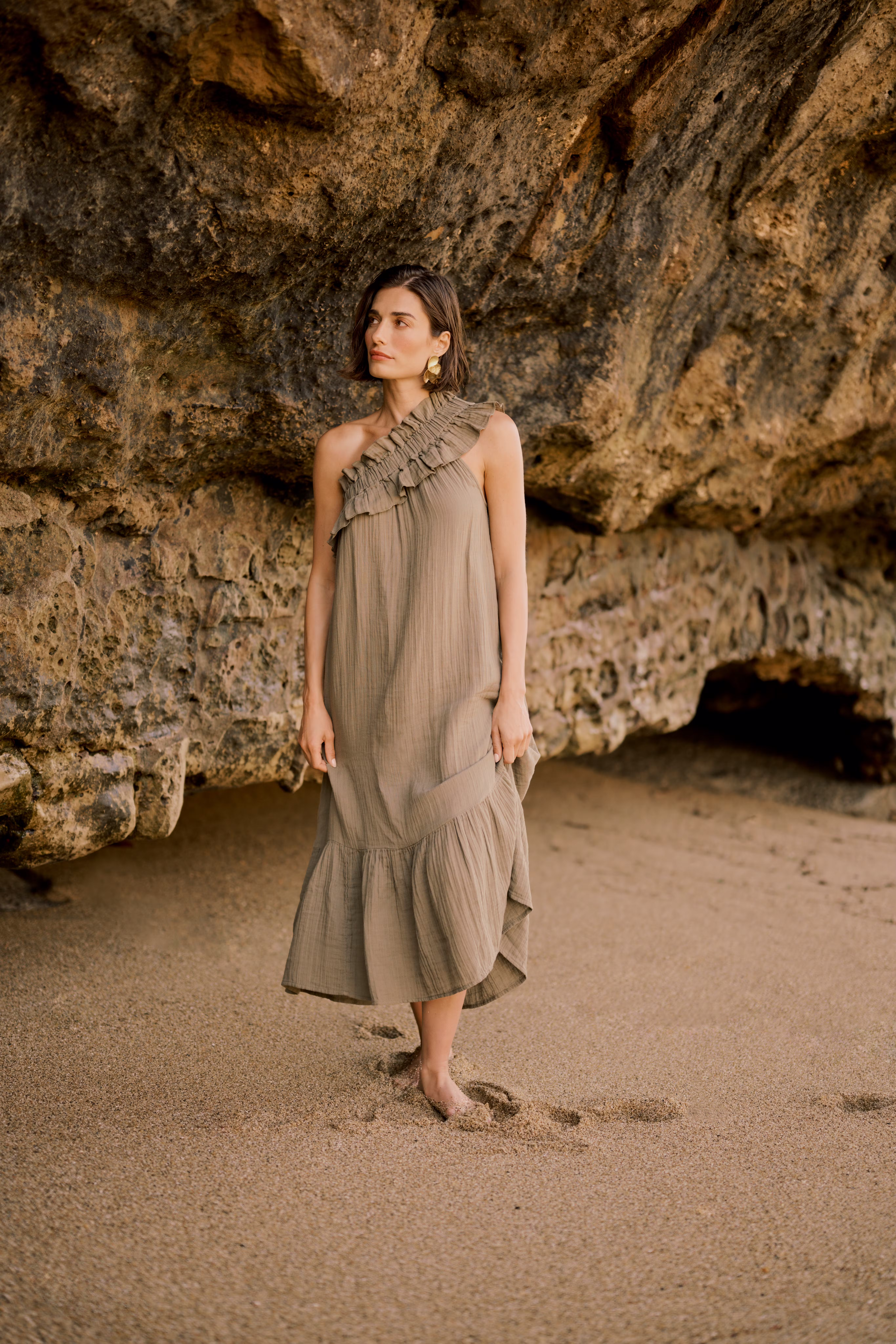 CUelina One-shoulder Kleid LOCATION NONE 50110614-170517