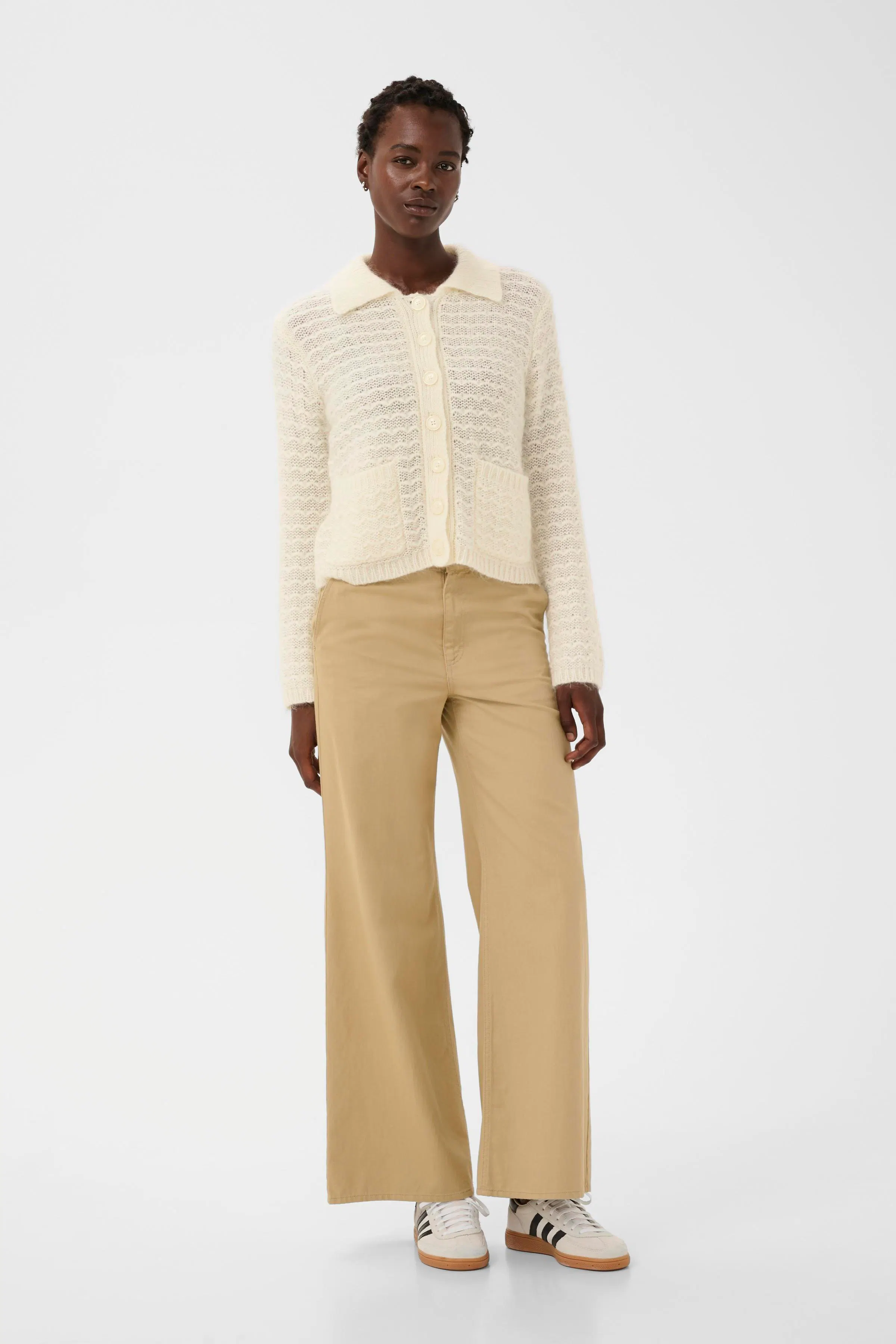 ZoraPW Cardigan LOOKBOOK FRONT 30310297-110701