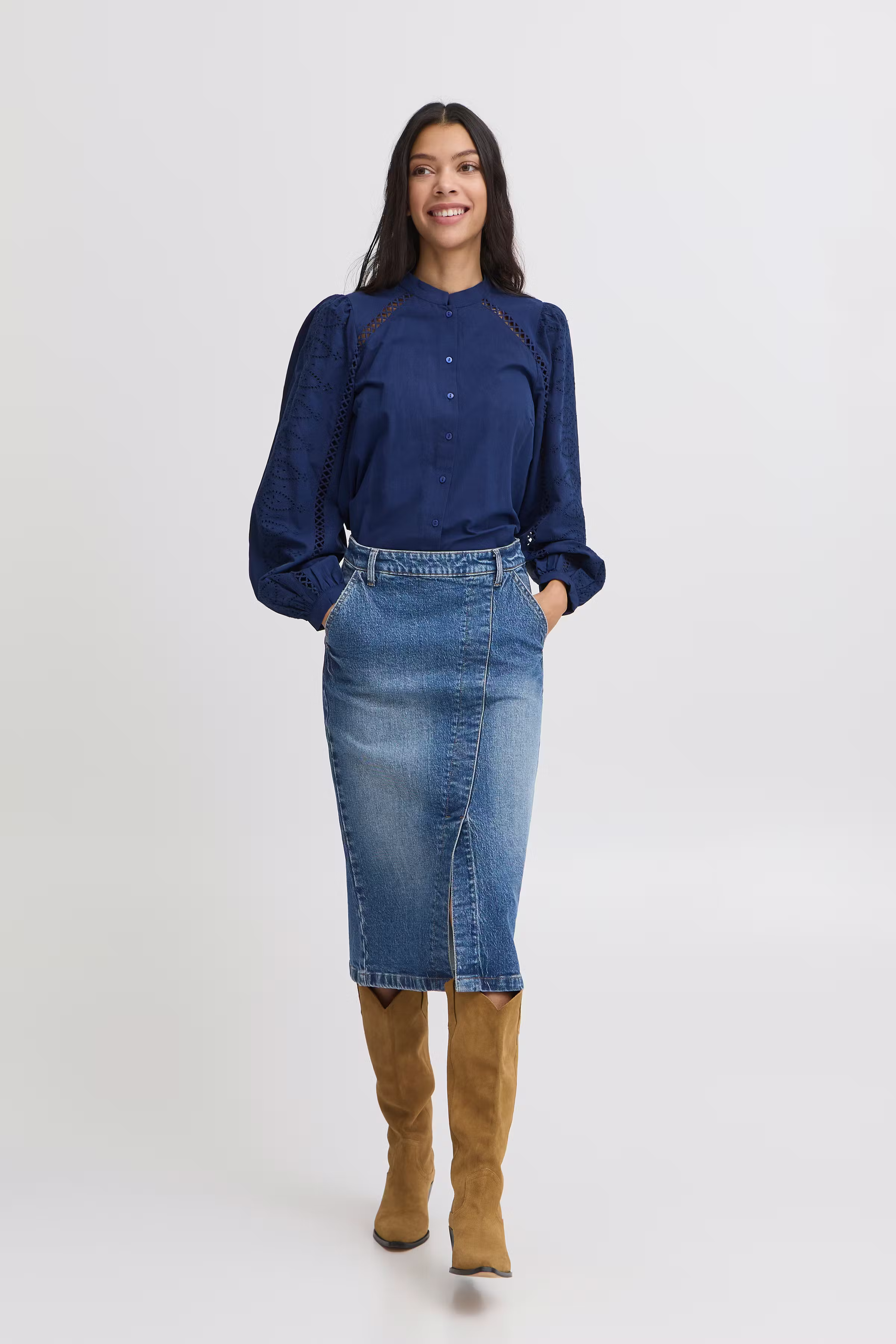BYLARA Nederdel LOOKBOOK FRONT 20816490-200461
