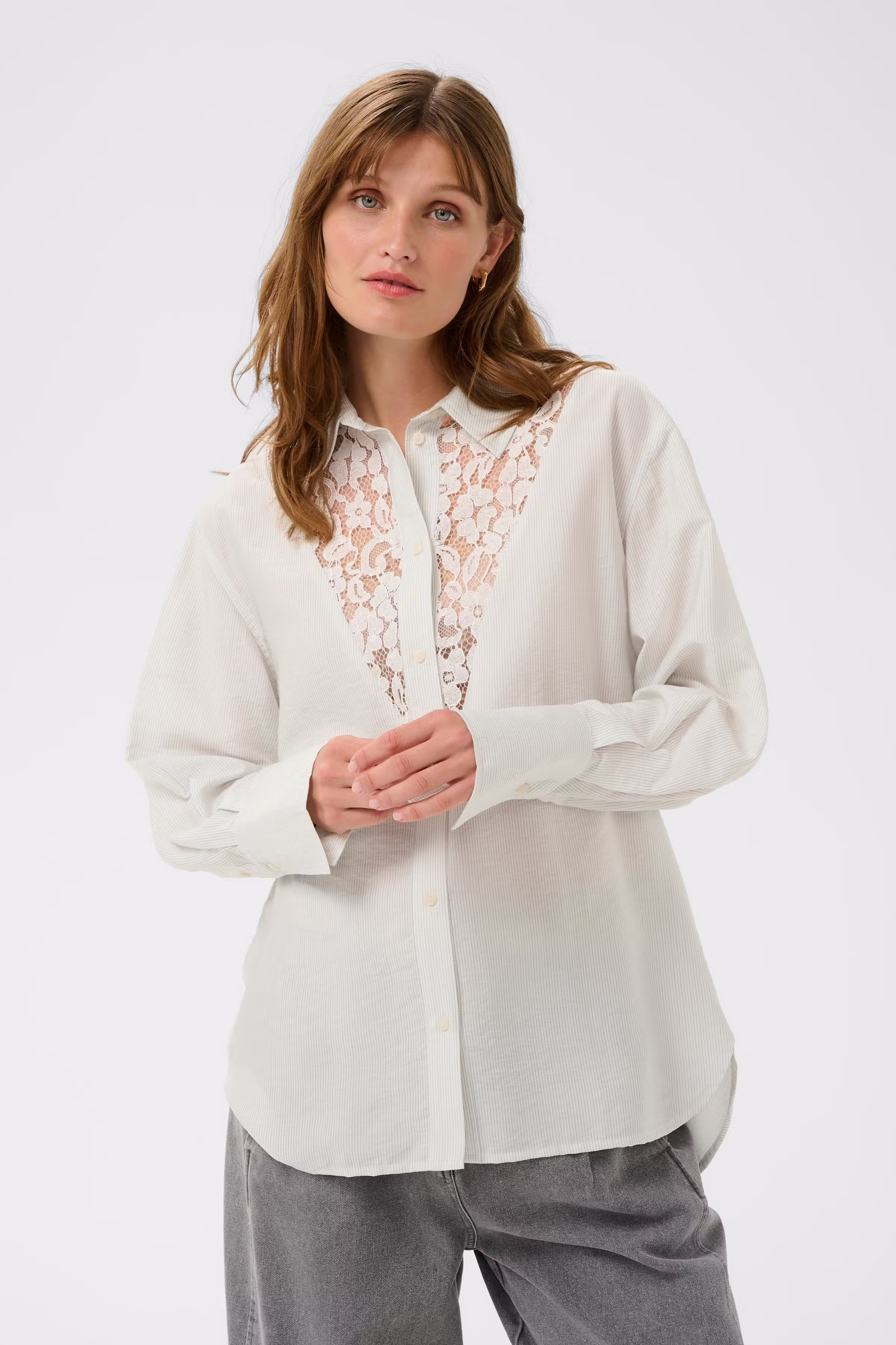 SLAlessia Skjorta LOOKBOOK FRONT 30409031-304693