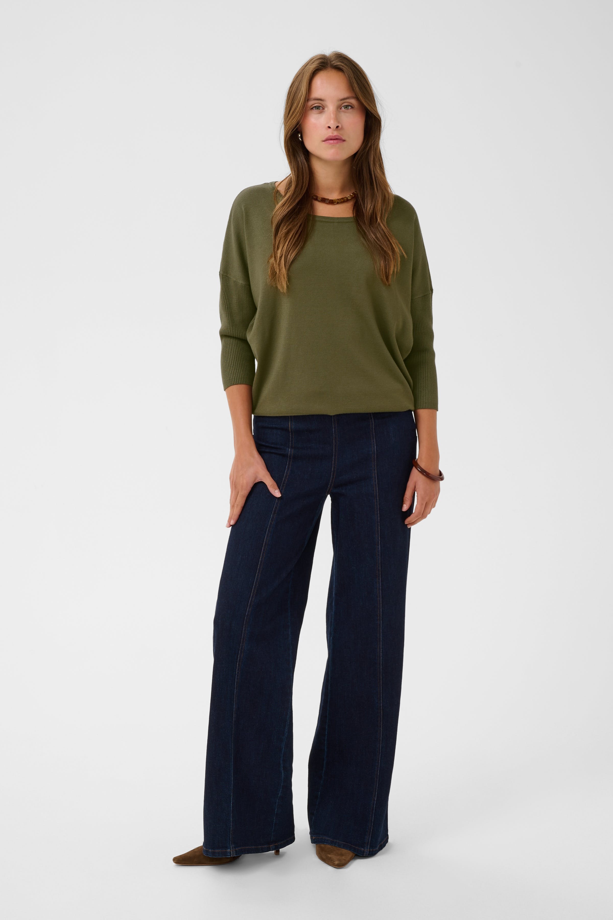 MilaSZ R-Neck Pullover LOOKBOOK FRONT 30500003-1804201