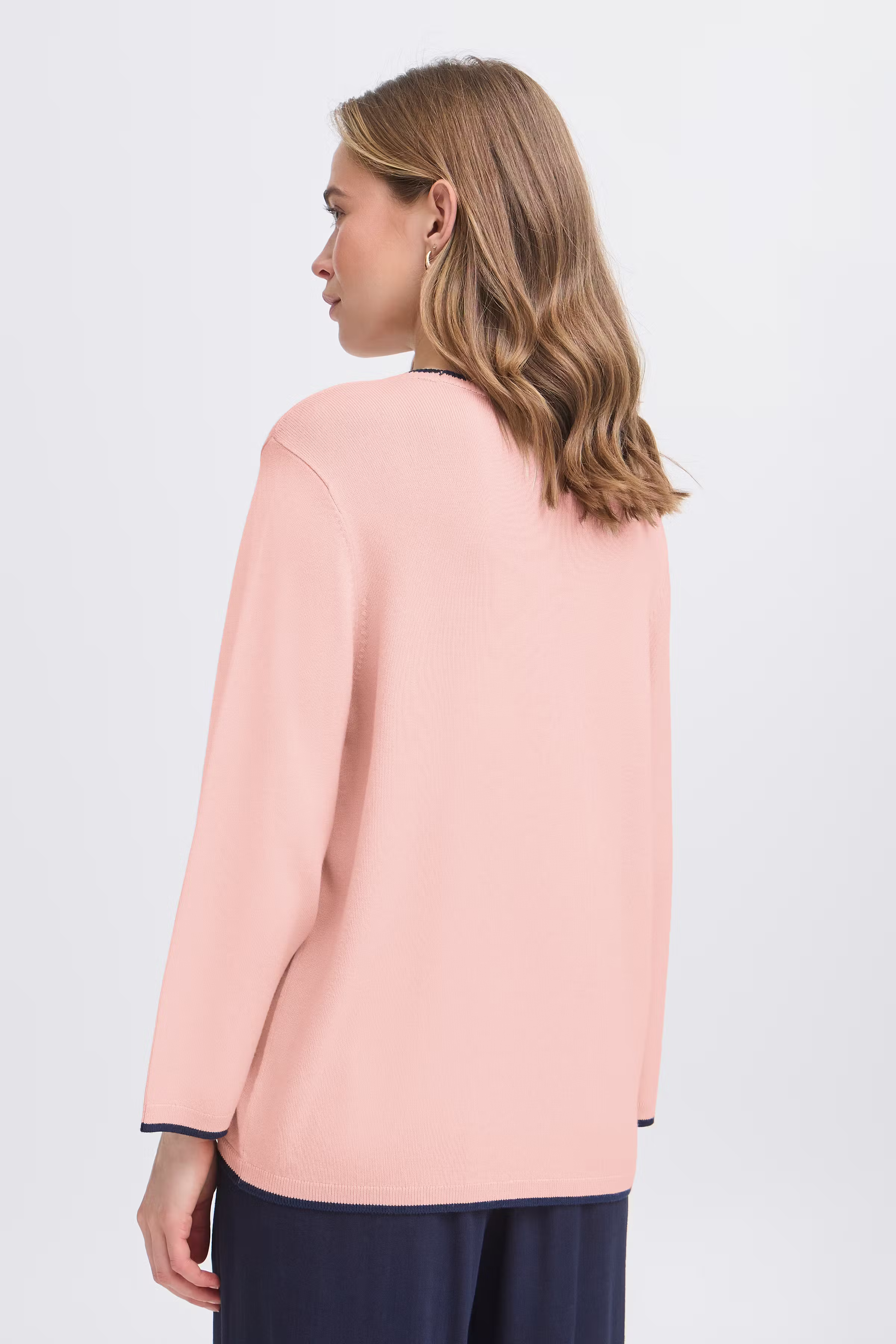 FRCONTRAST Cardigan LOOKBOOK BACK 20616245-141506