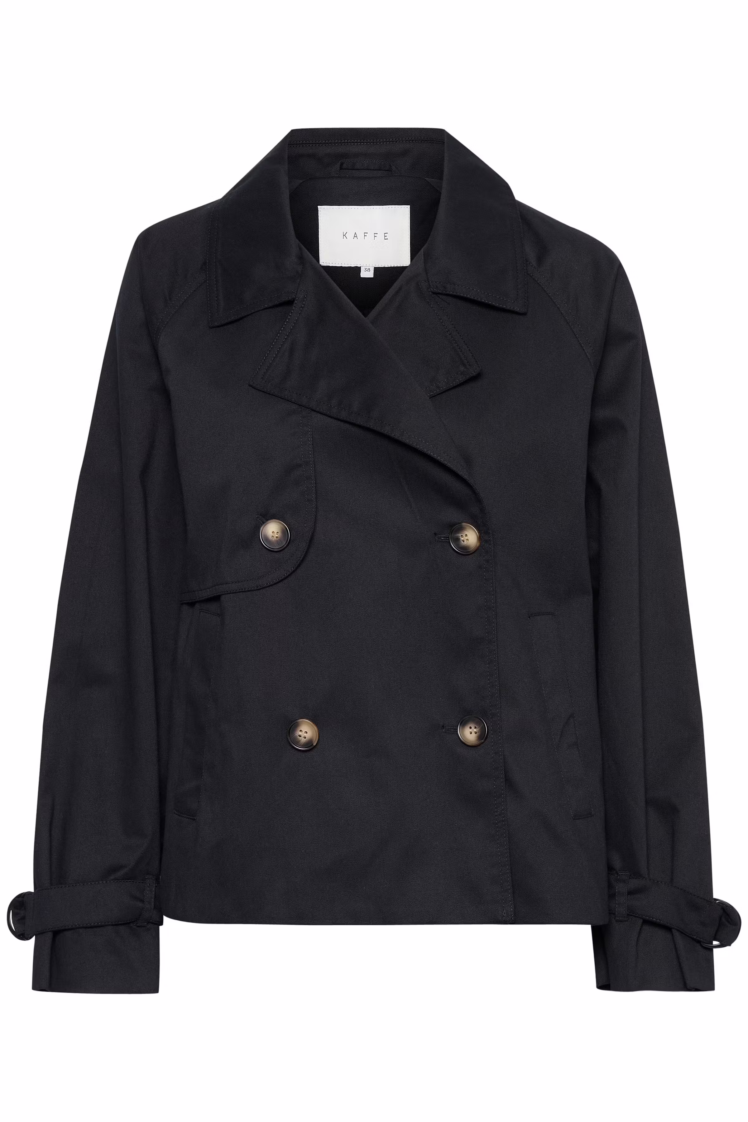 KAelise Kort Trenchcoat PACK FRONT 10508302-100121